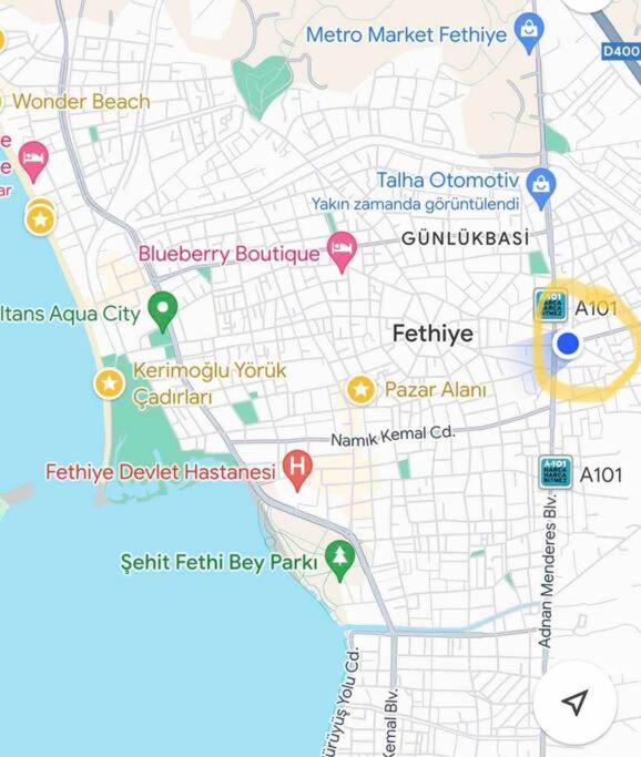 GENI Apartment - Center Of Fethiye Close to the Beach Fast Wi-Fi Netflix view 5
