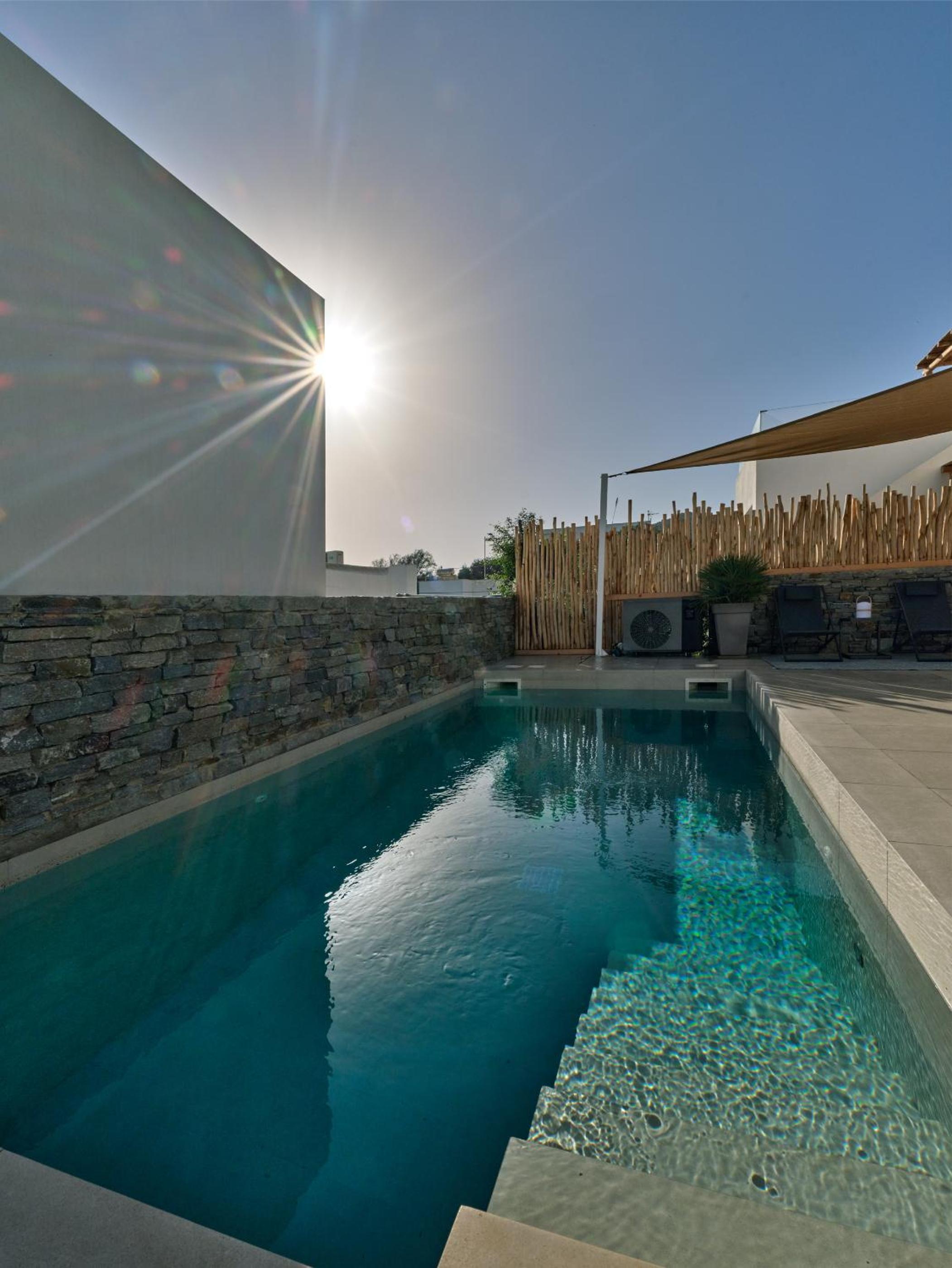 Private Luxury Scarlet beachfront villa, Molos, Paros