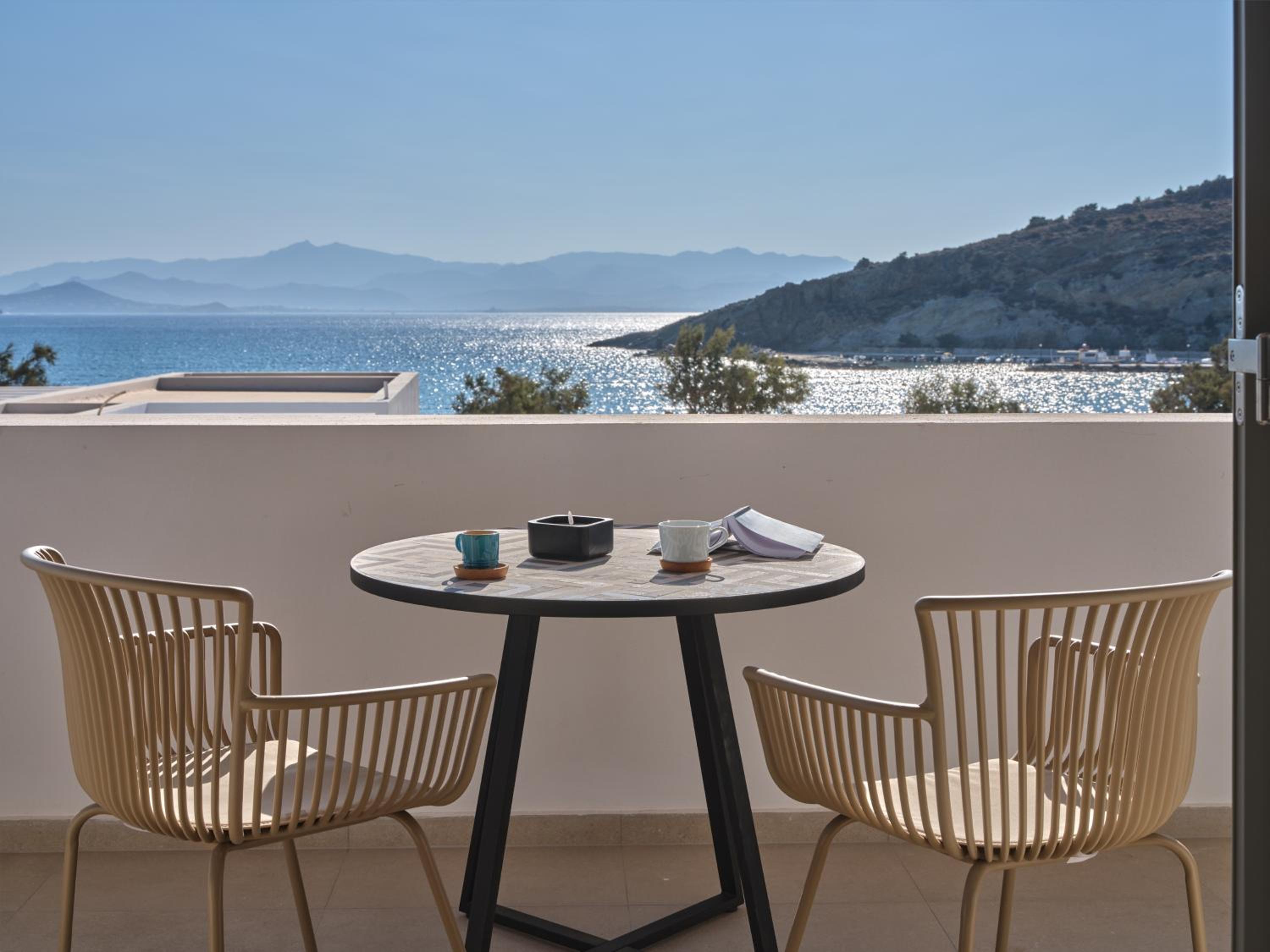 Private Luxury Scarlet beachfront villa, Molos, Paros