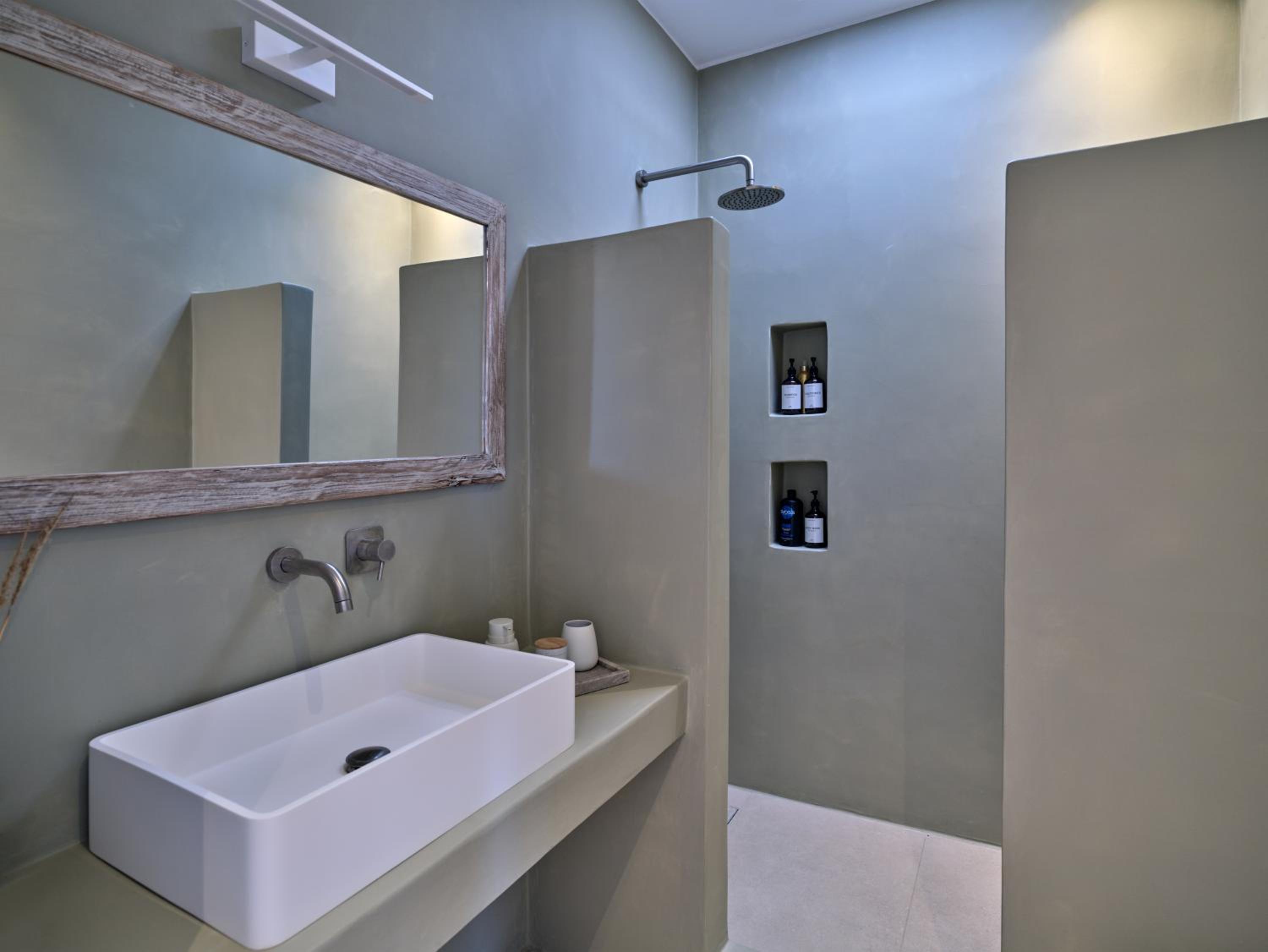 Private Luxury Scarlet beachfront villa, Molos, Paros