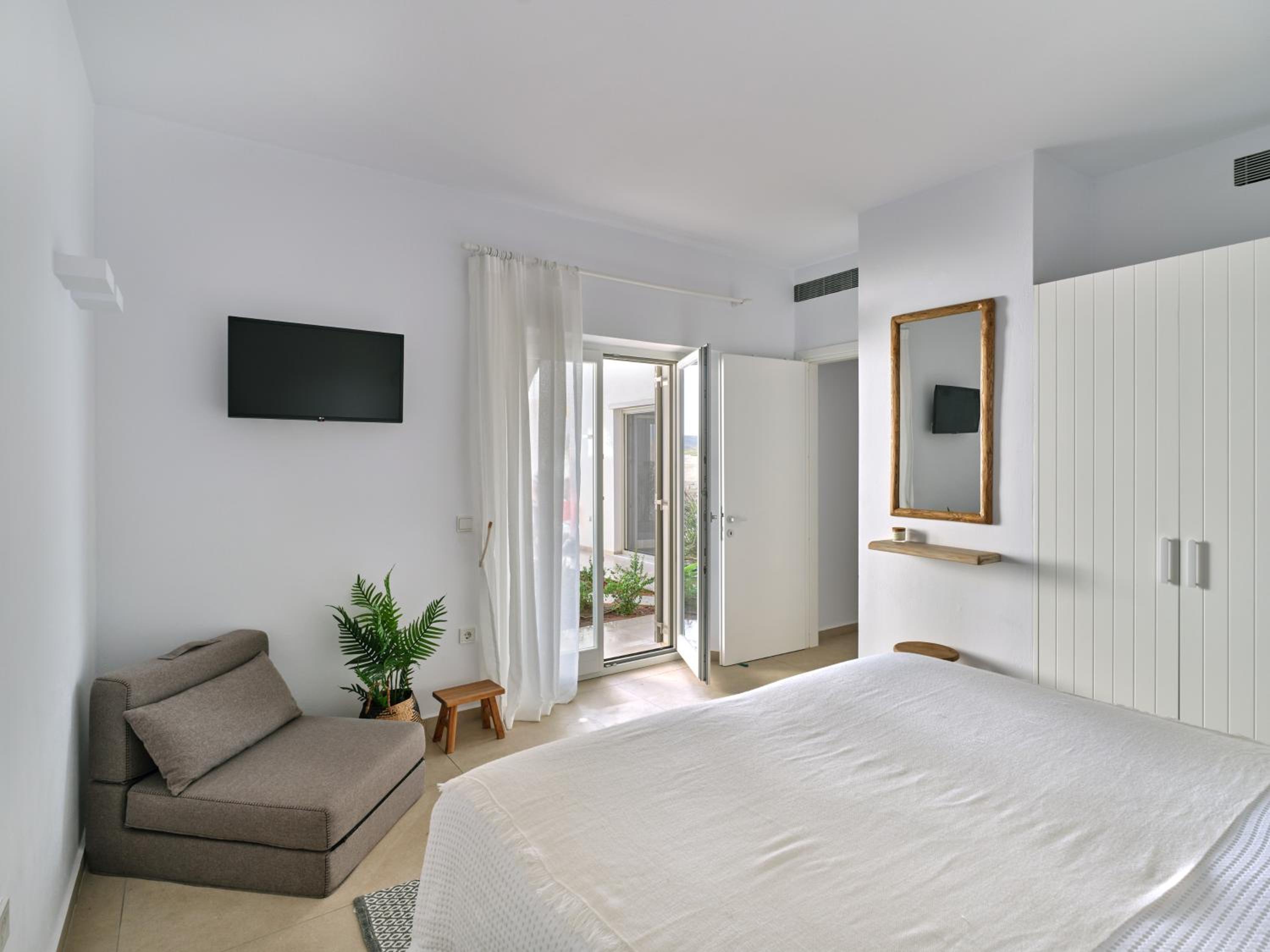 Private Luxury Scarlet beachfront villa, Molos, Paros
