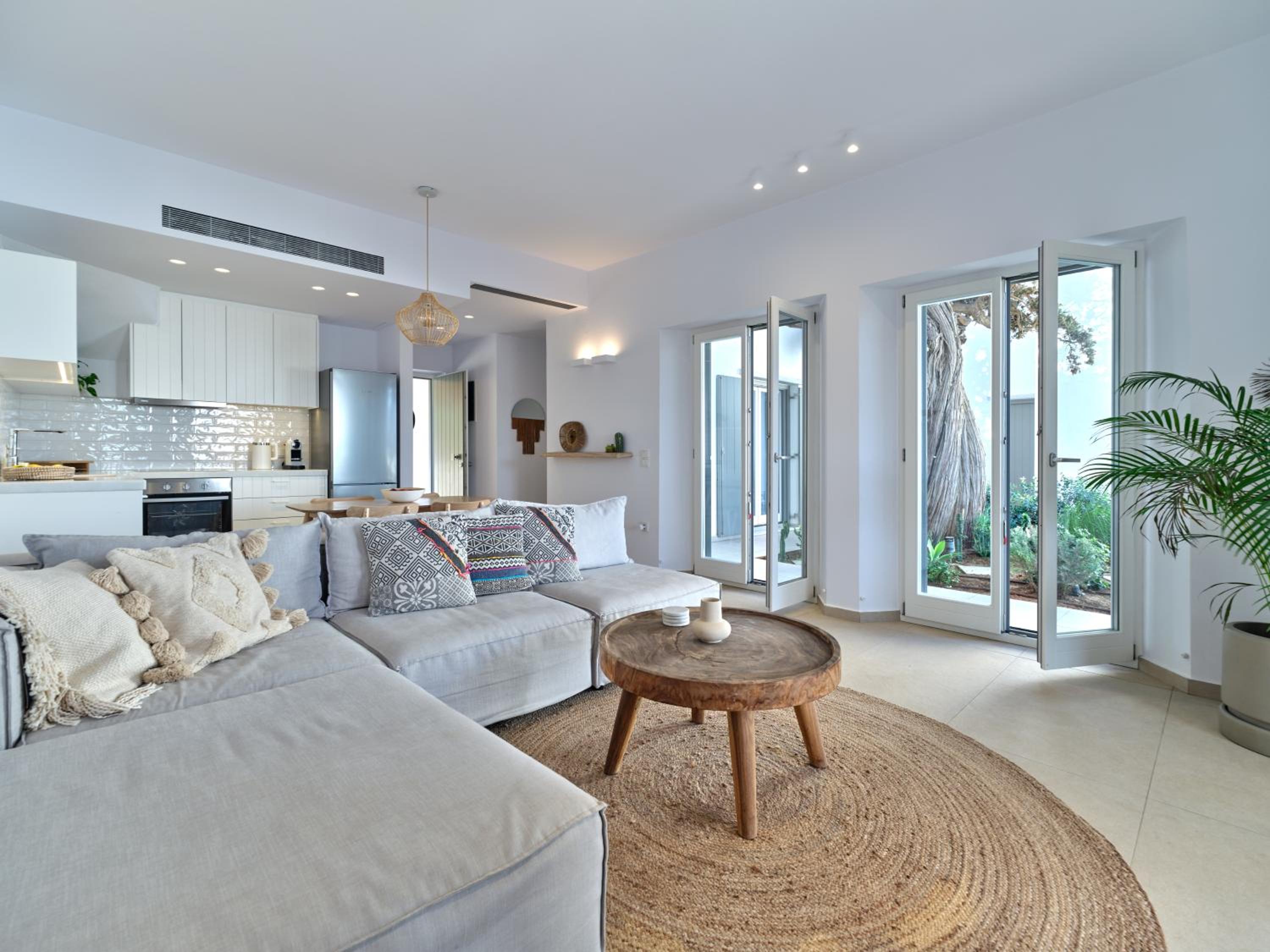 Private Luxury Scarlet beachfront villa, Molos, Paros