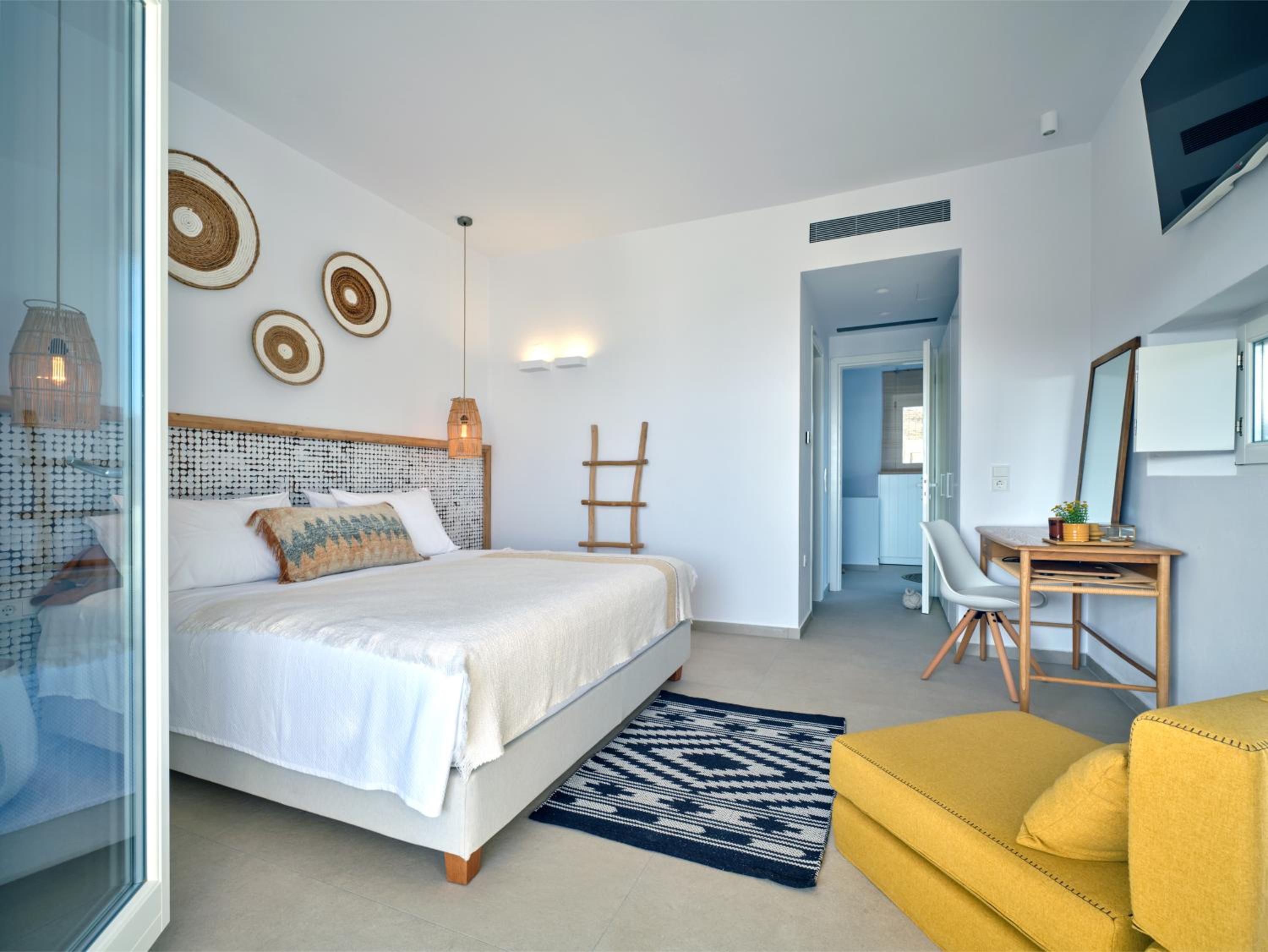 Private Luxury Scarlet beachfront villa, Molos, Paros