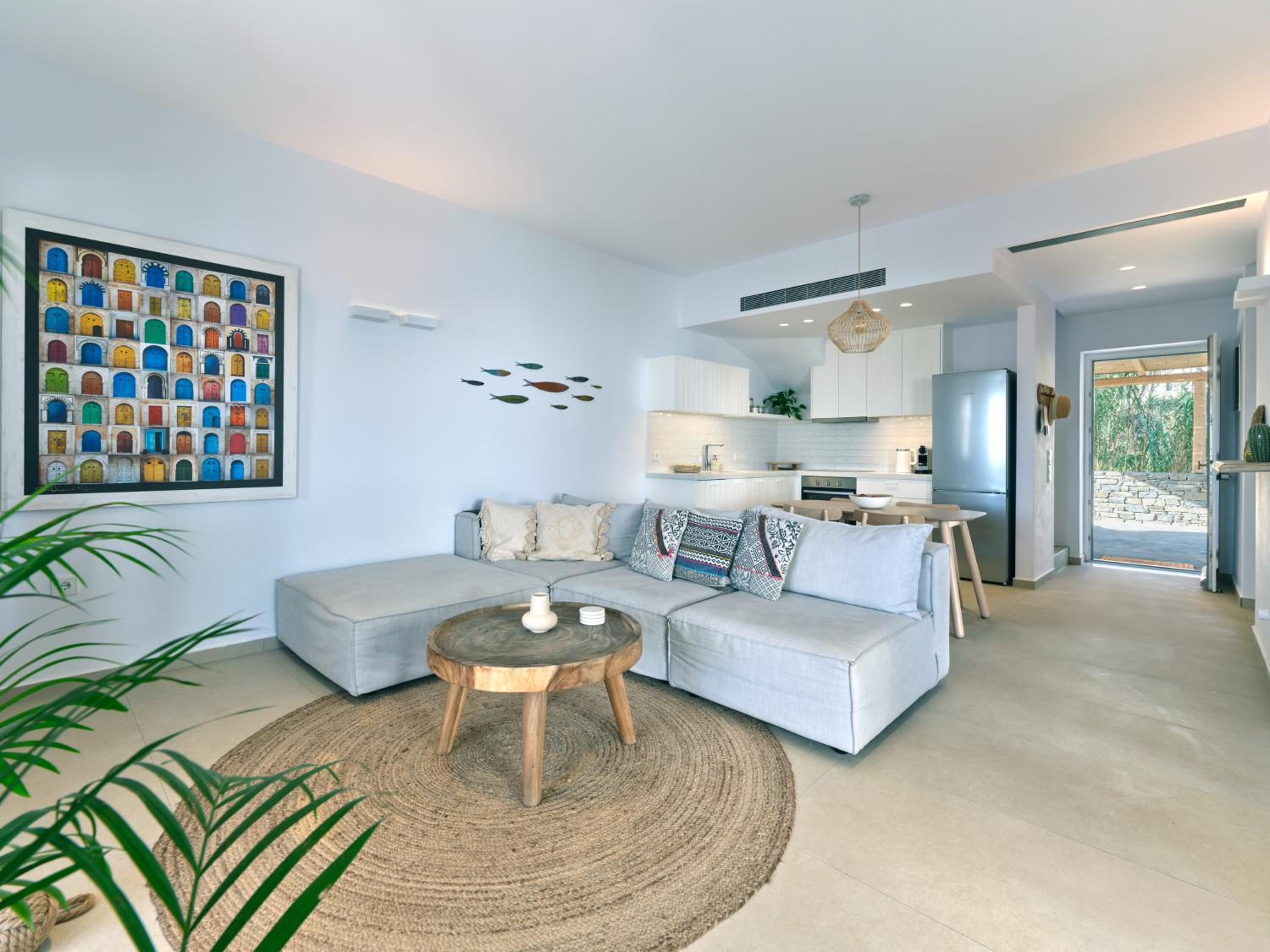 Private Luxury Scarlet beachfront villa, Molos, Paros