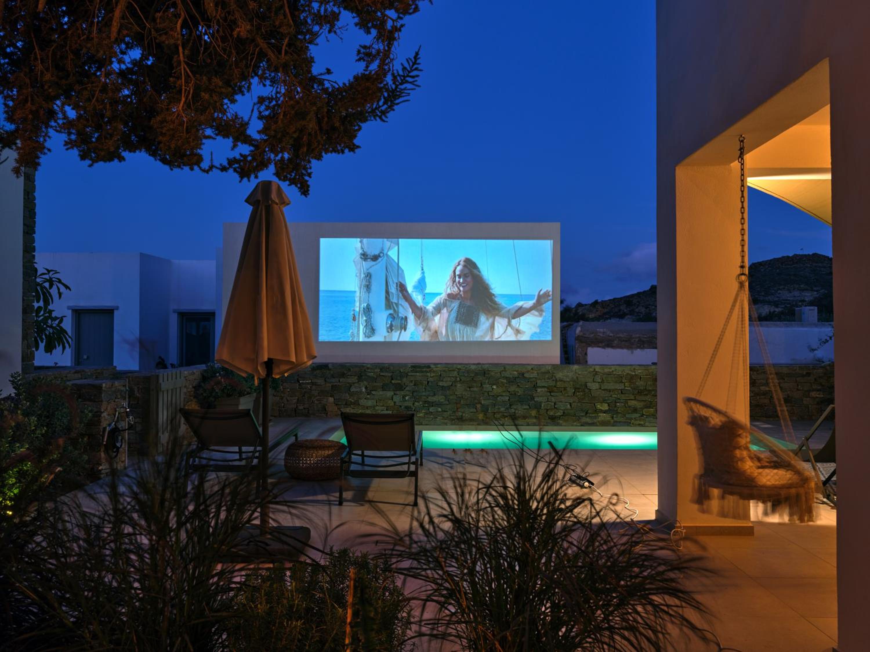 Private Luxury Scarlet beachfront villa, Molos, Paros
