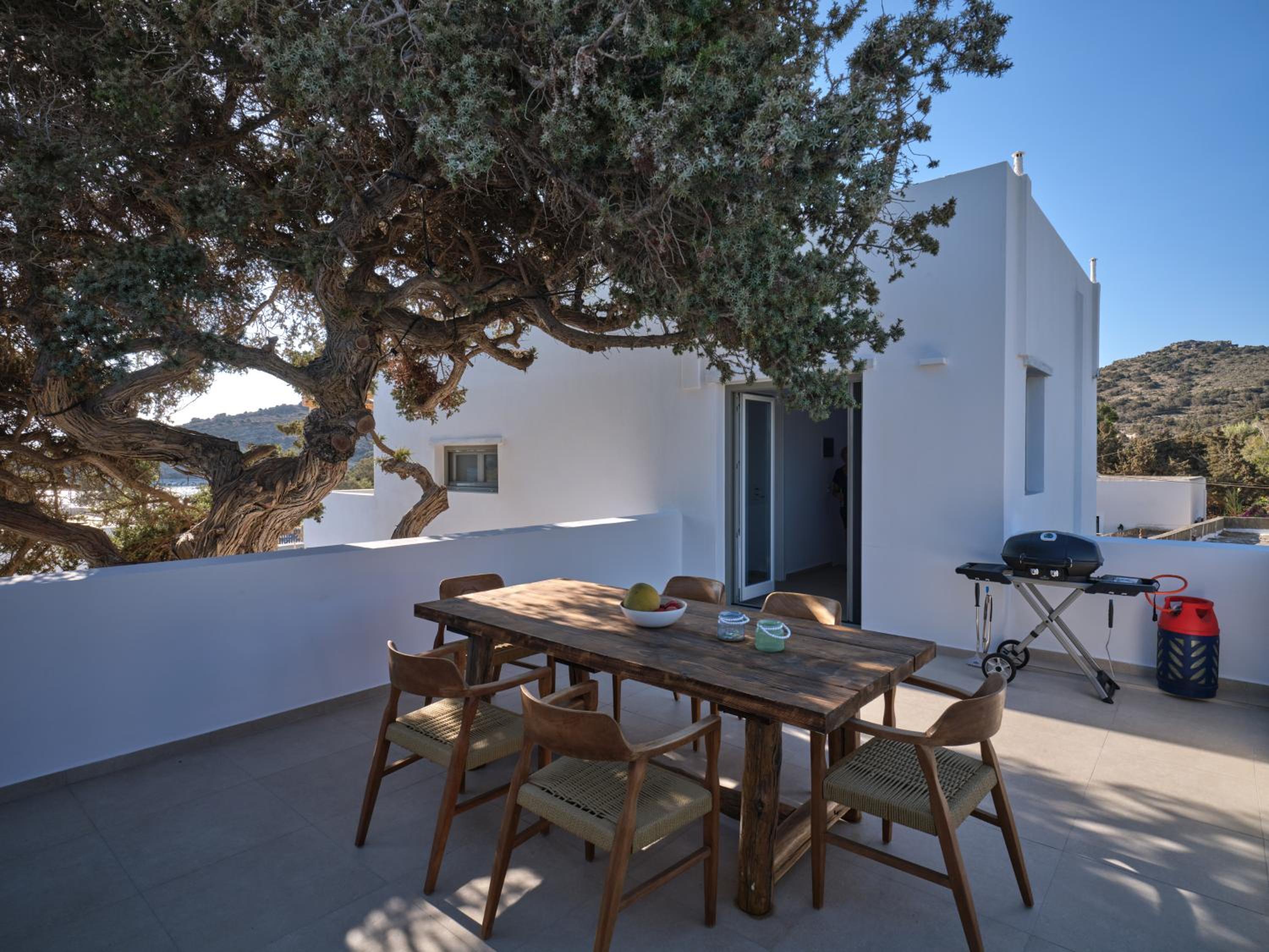 Private Luxury Scarlet beachfront villa, Molos, Paros