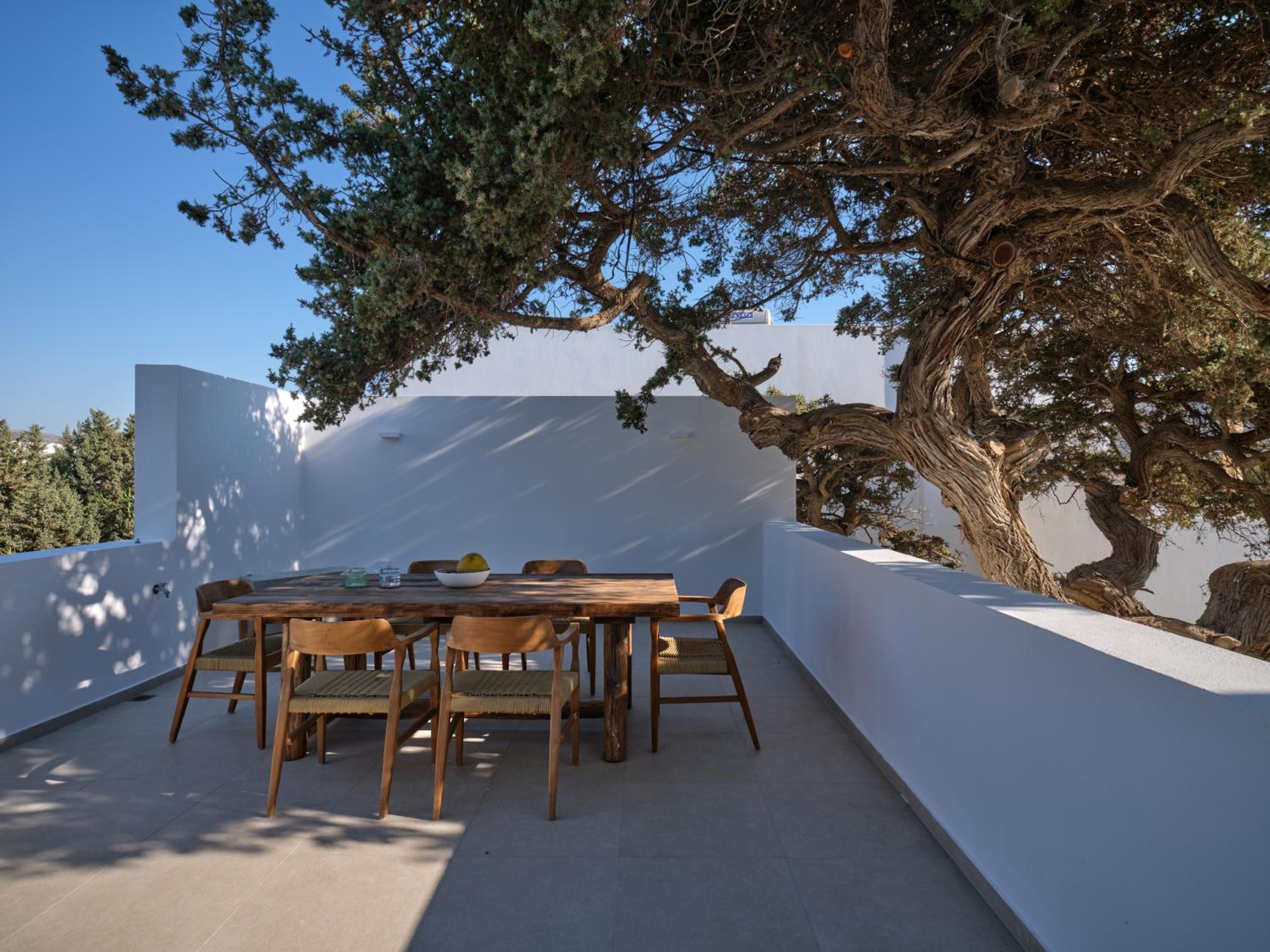 Private Luxury Scarlet beachfront villa, Molos, Paros