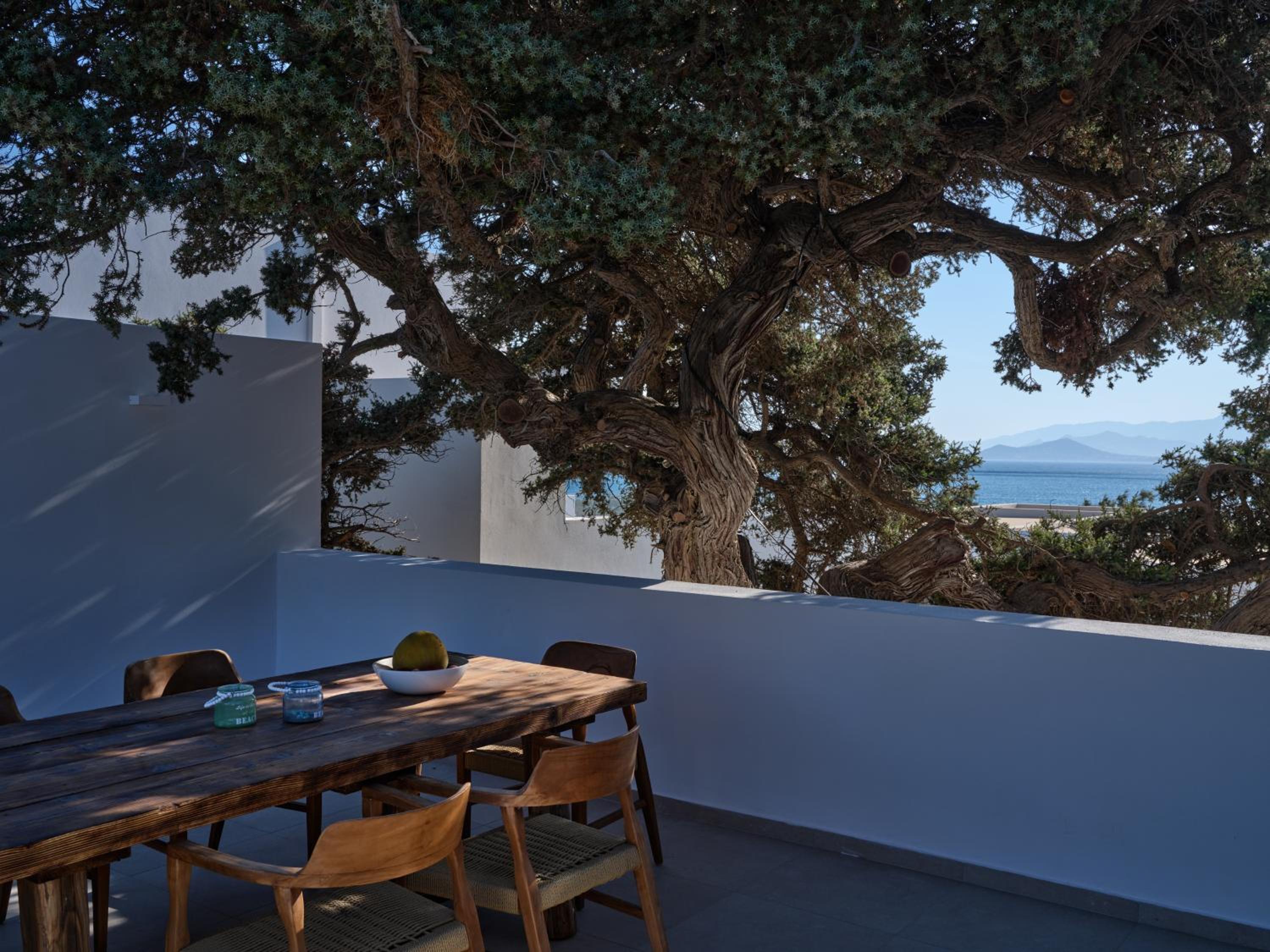 Private Luxury Scarlet beachfront villa, Molos, Paros