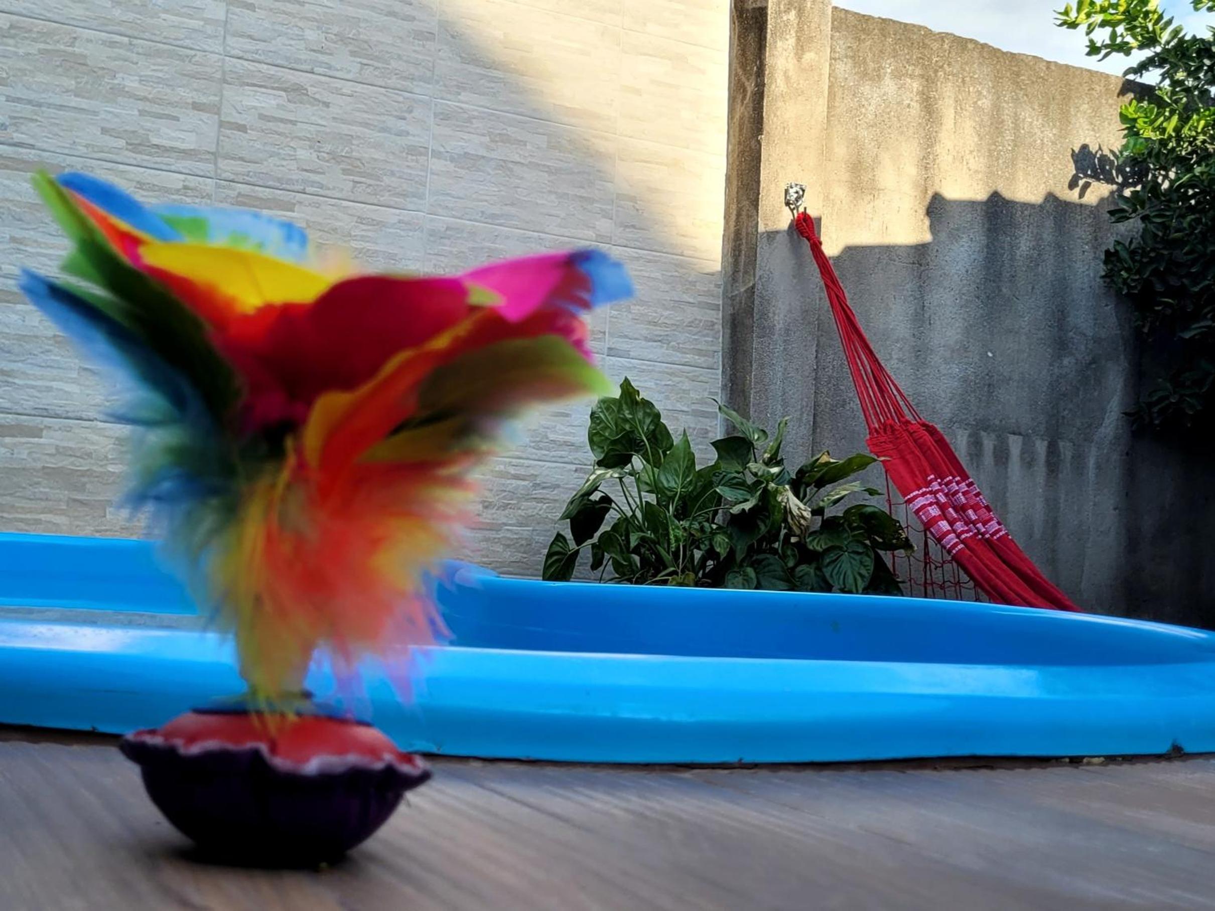 Casa com piscina a 4 min do centro de carro