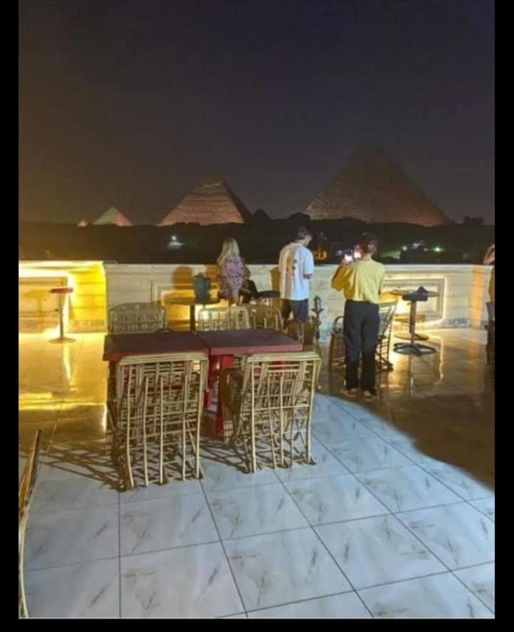 Blue moon pyramids view