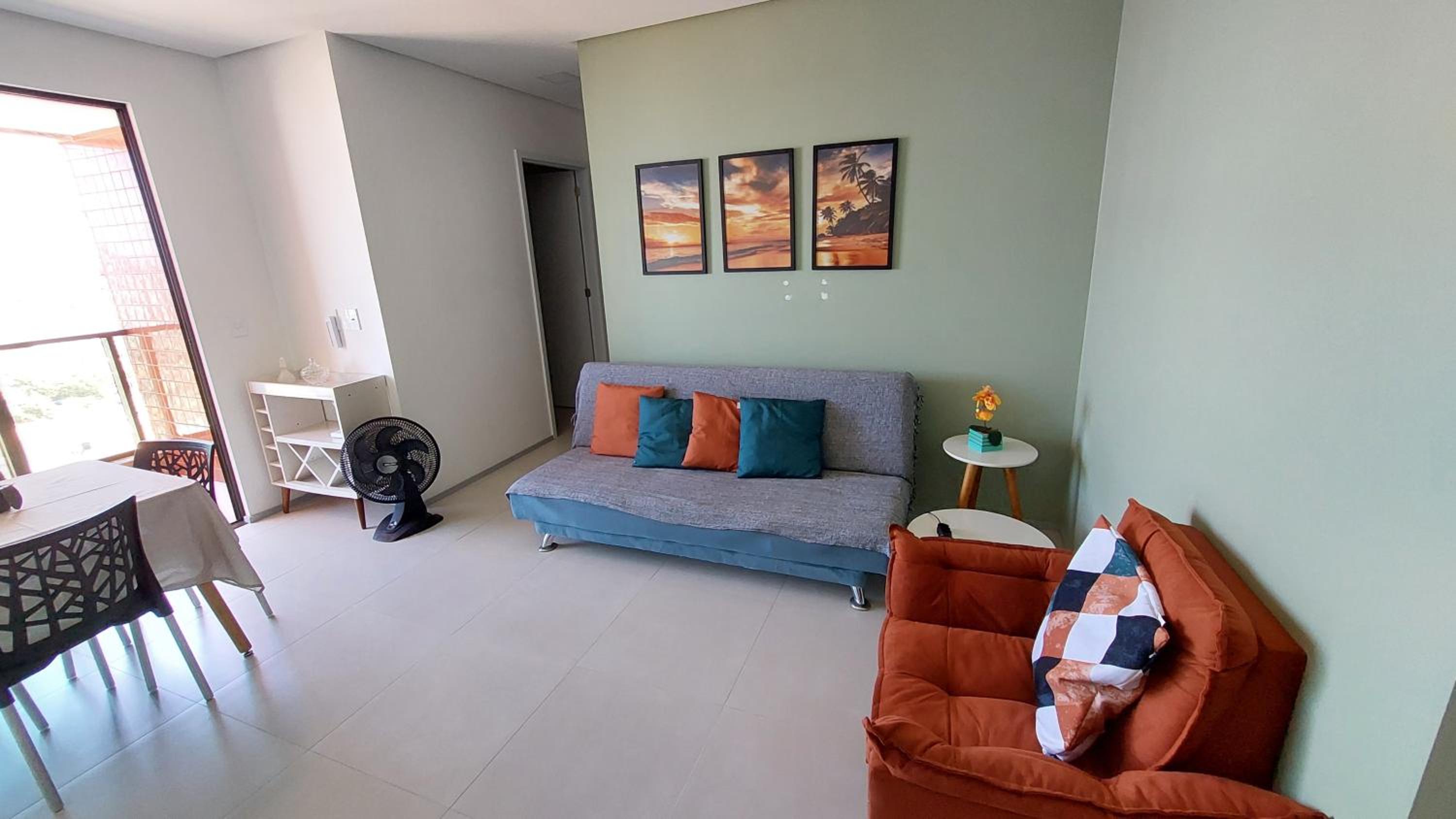 Conforto e tranquilidade, 2 quartos na Pajuçara