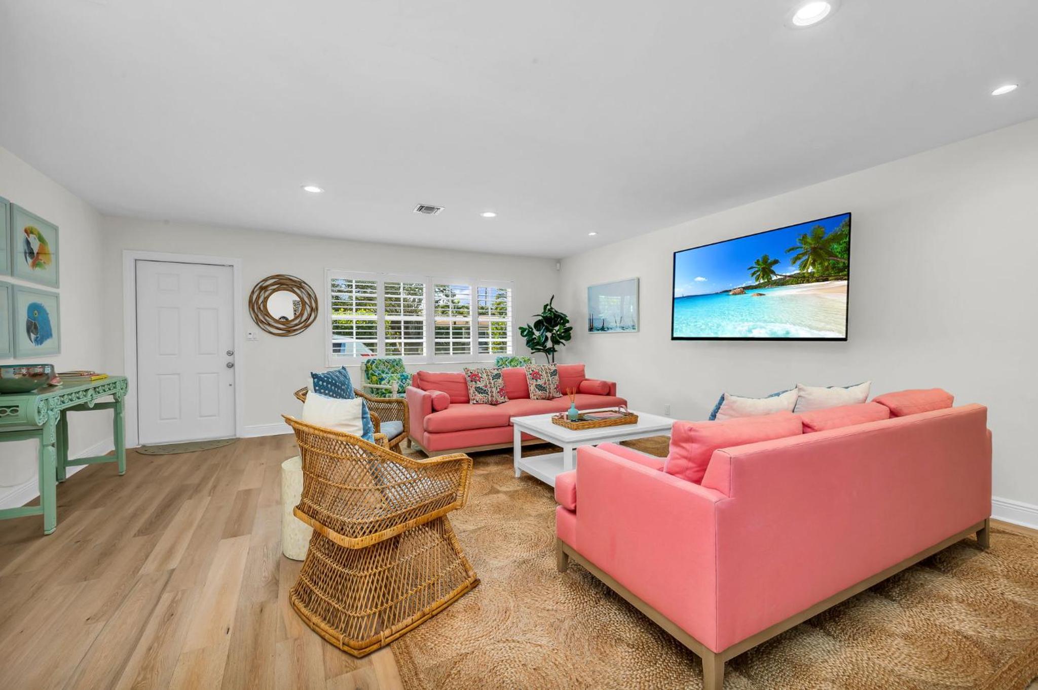 The Pink Cabana A Vibrant Escape Great Location! view 4