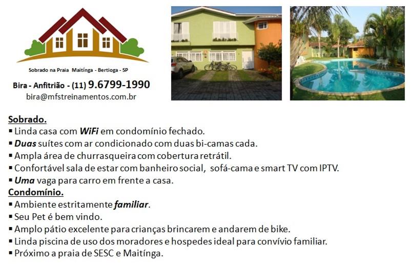 Casa Praia Bertioga SP