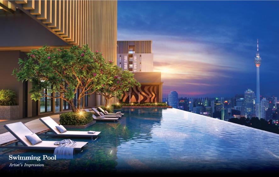 Bukit Bintang Axon Residences 3R2B 3Queens Beds