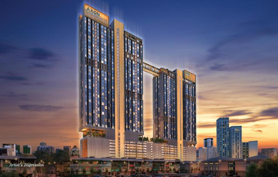 Bukit Bintang Axon Residences 3R2B 3Queens Beds