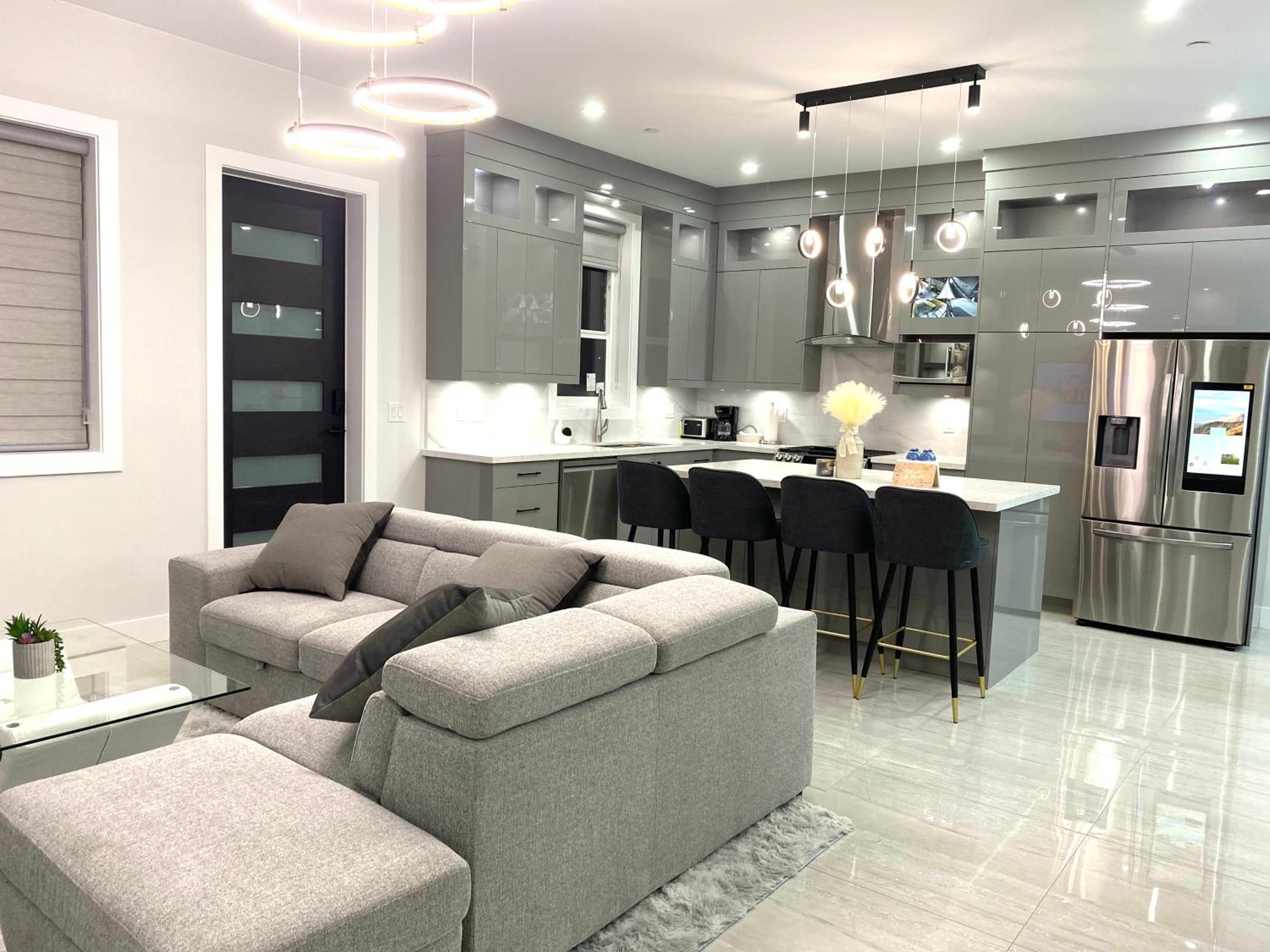 Modern and New house near PNE with Big Garden and Free Parking