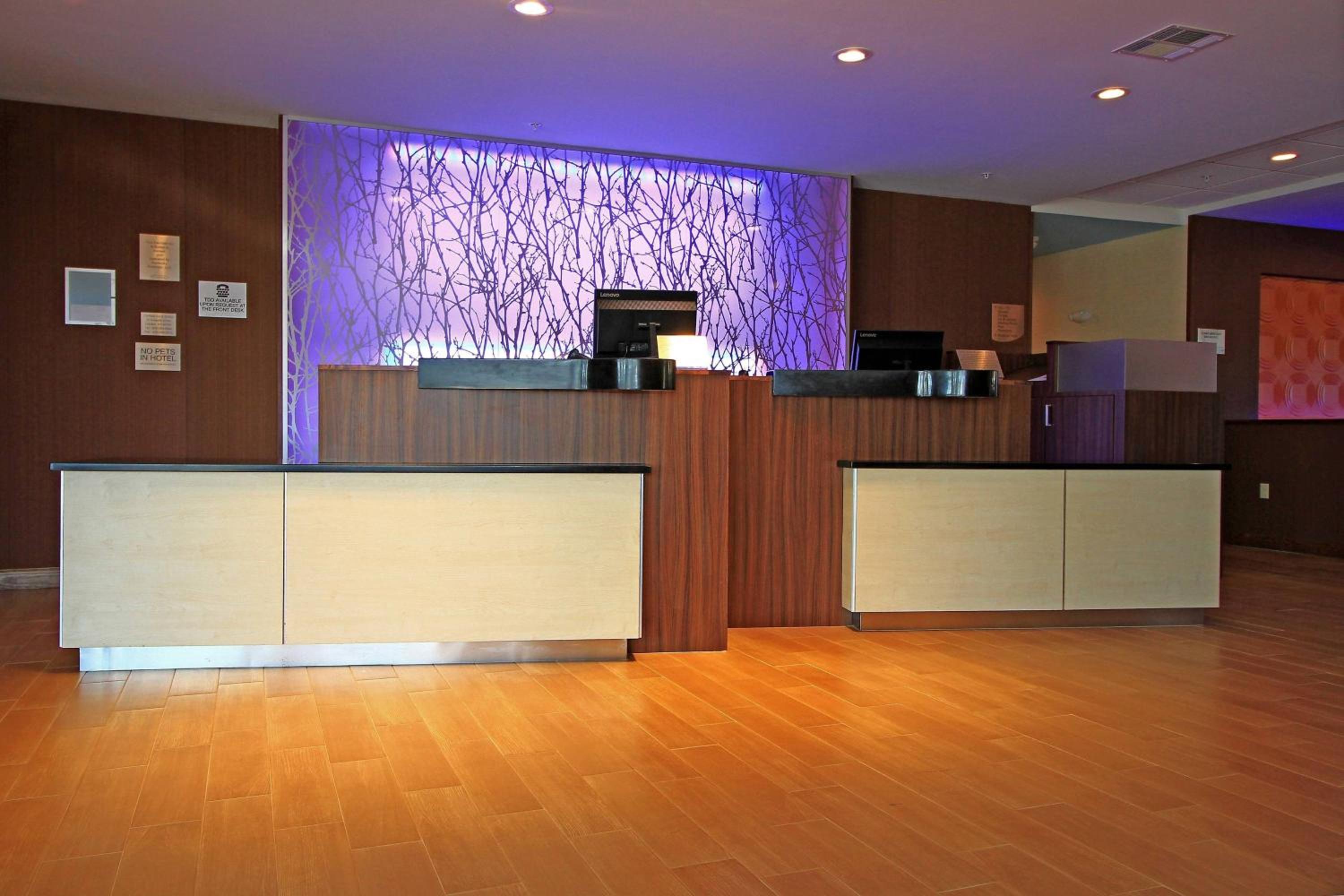 hotel reception