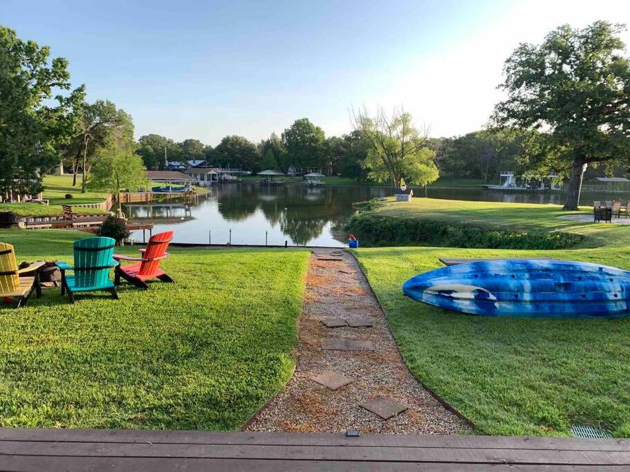 Scenic Cove, a lakehouse rental on Cedar Creek Lake view 2