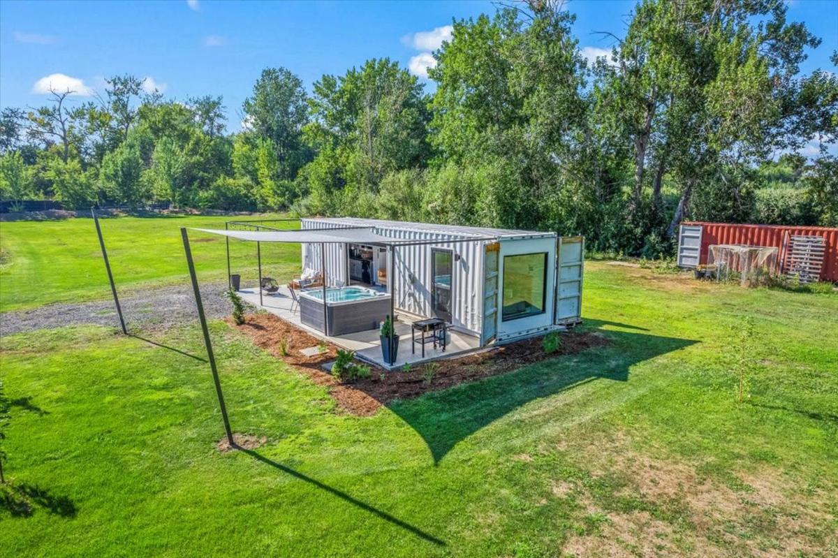 The River Box - Luxury Container Home - views and Hot Tub view 3