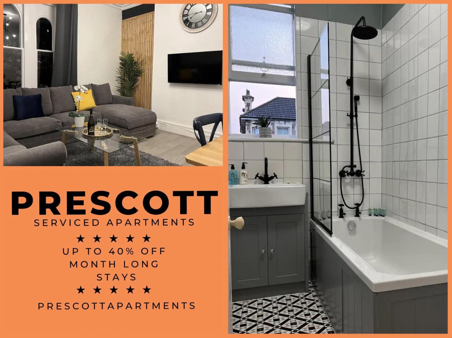 Cosy Osborne with Free Parking by Prescott Apartments