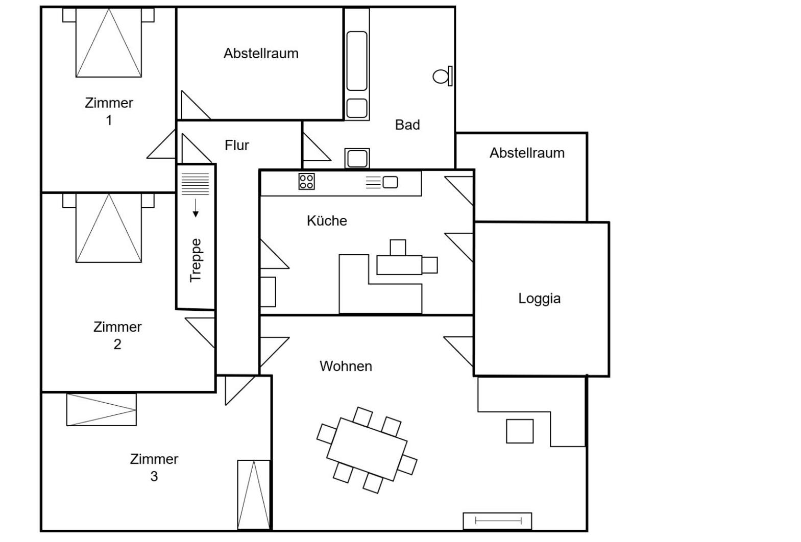 Ferienwohnung unter den Eichen