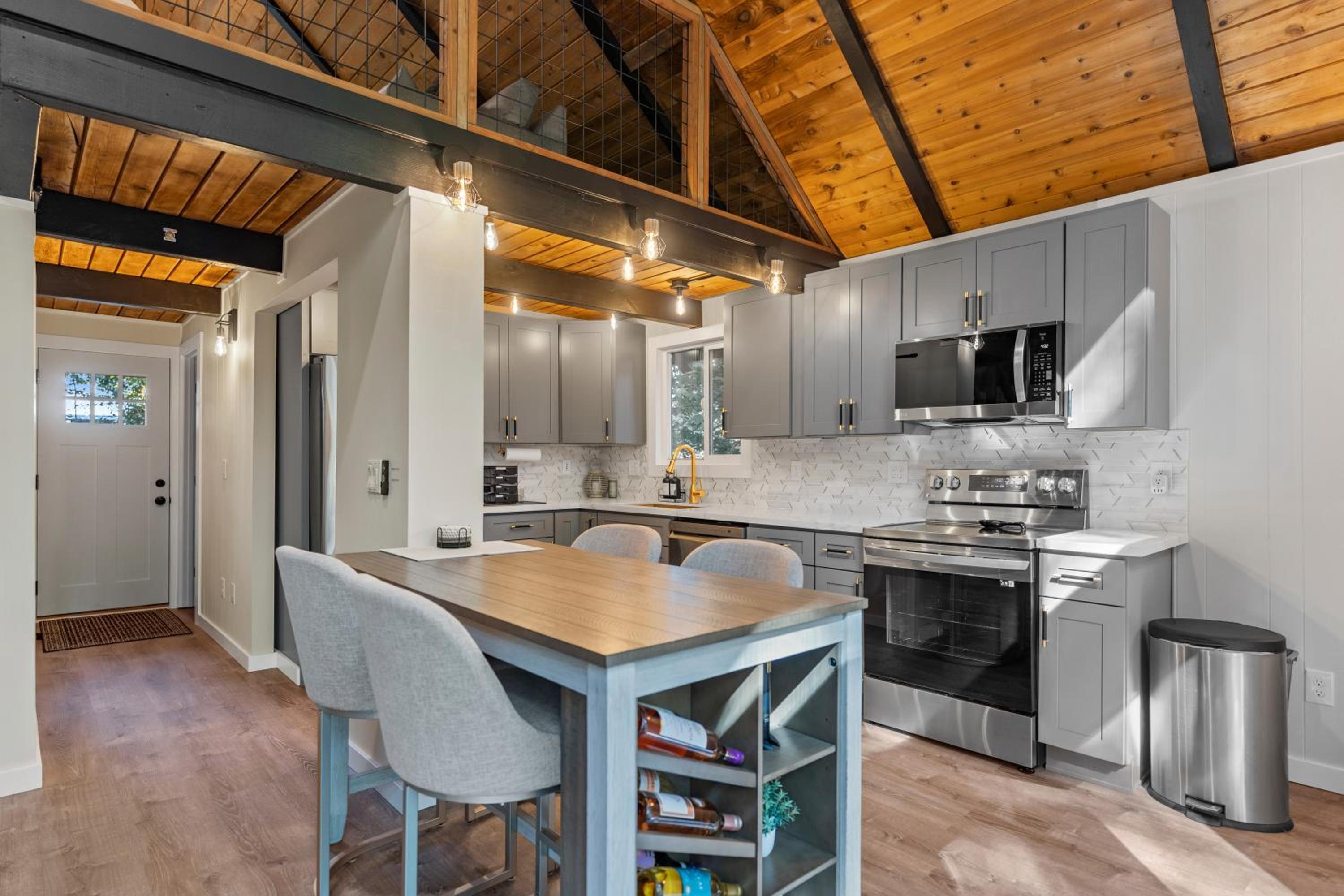 Modern & cozy, newly renovated cabin by Hood Canal view 2