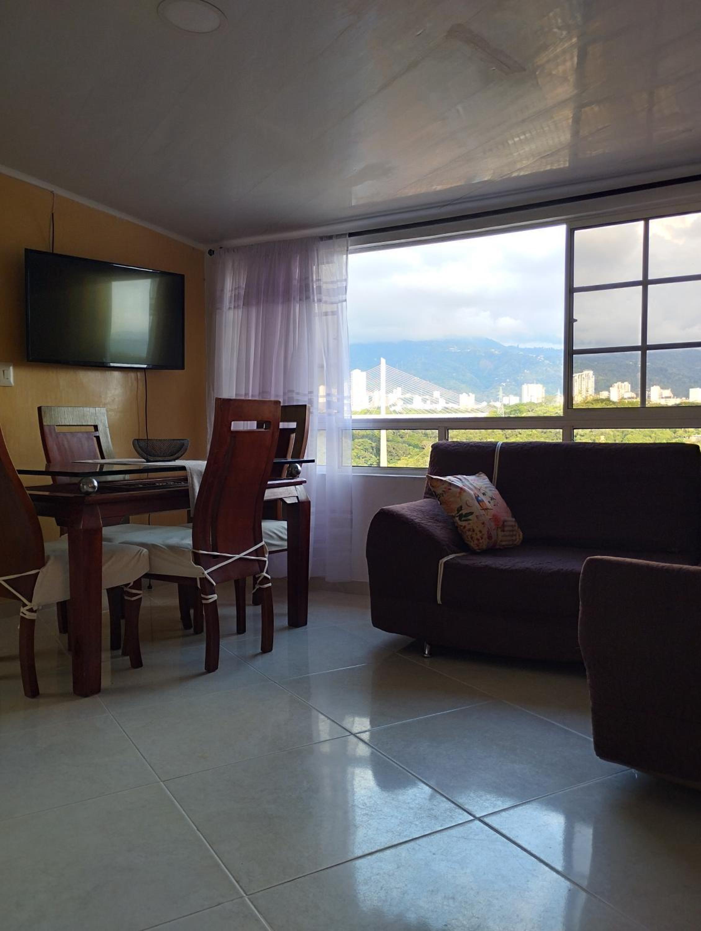 Apartamento con vista a la ciudad en barrio campo hermoso 301