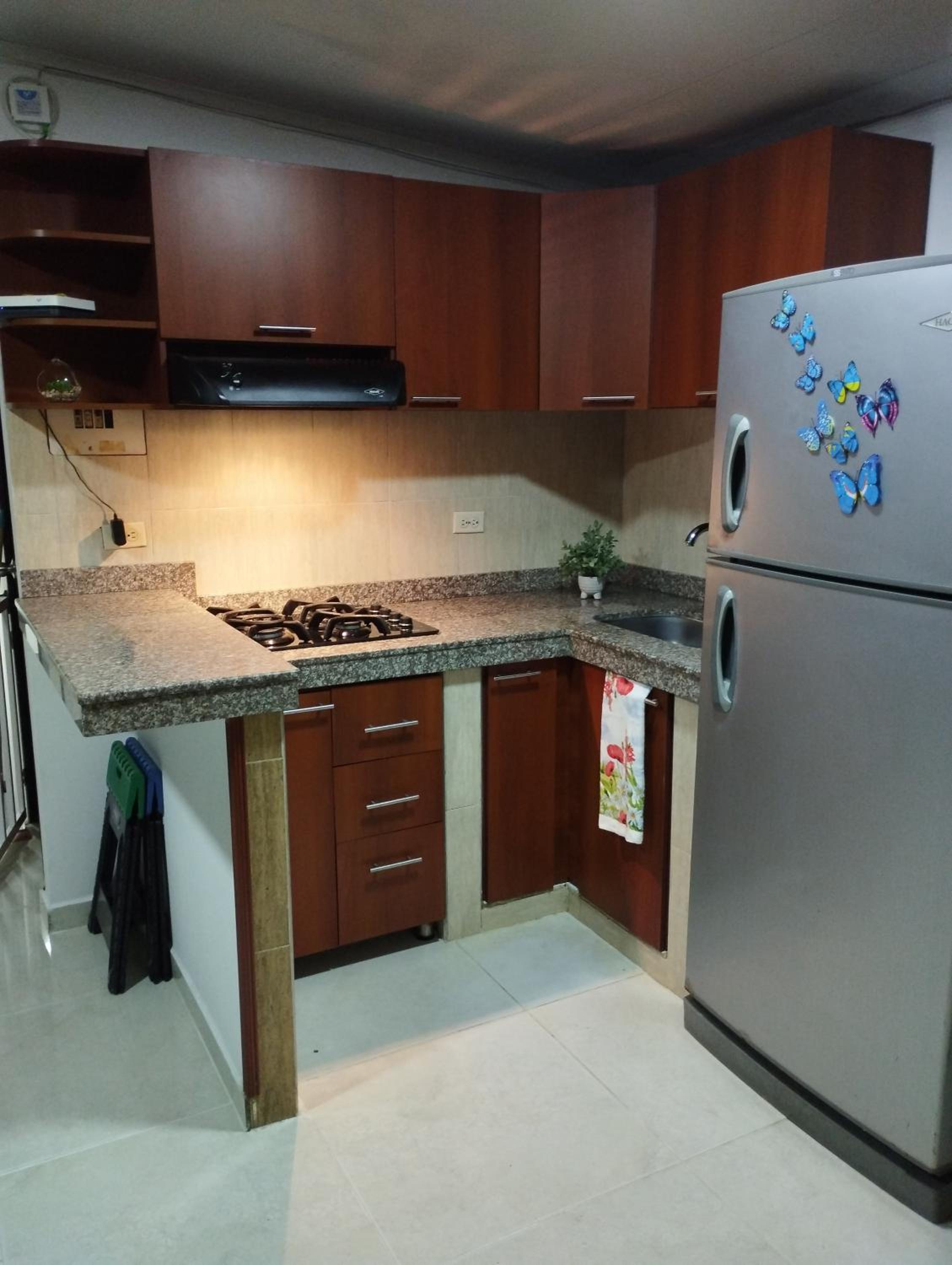 Apartamento con vista a la ciudad en barrio campo hermoso 301