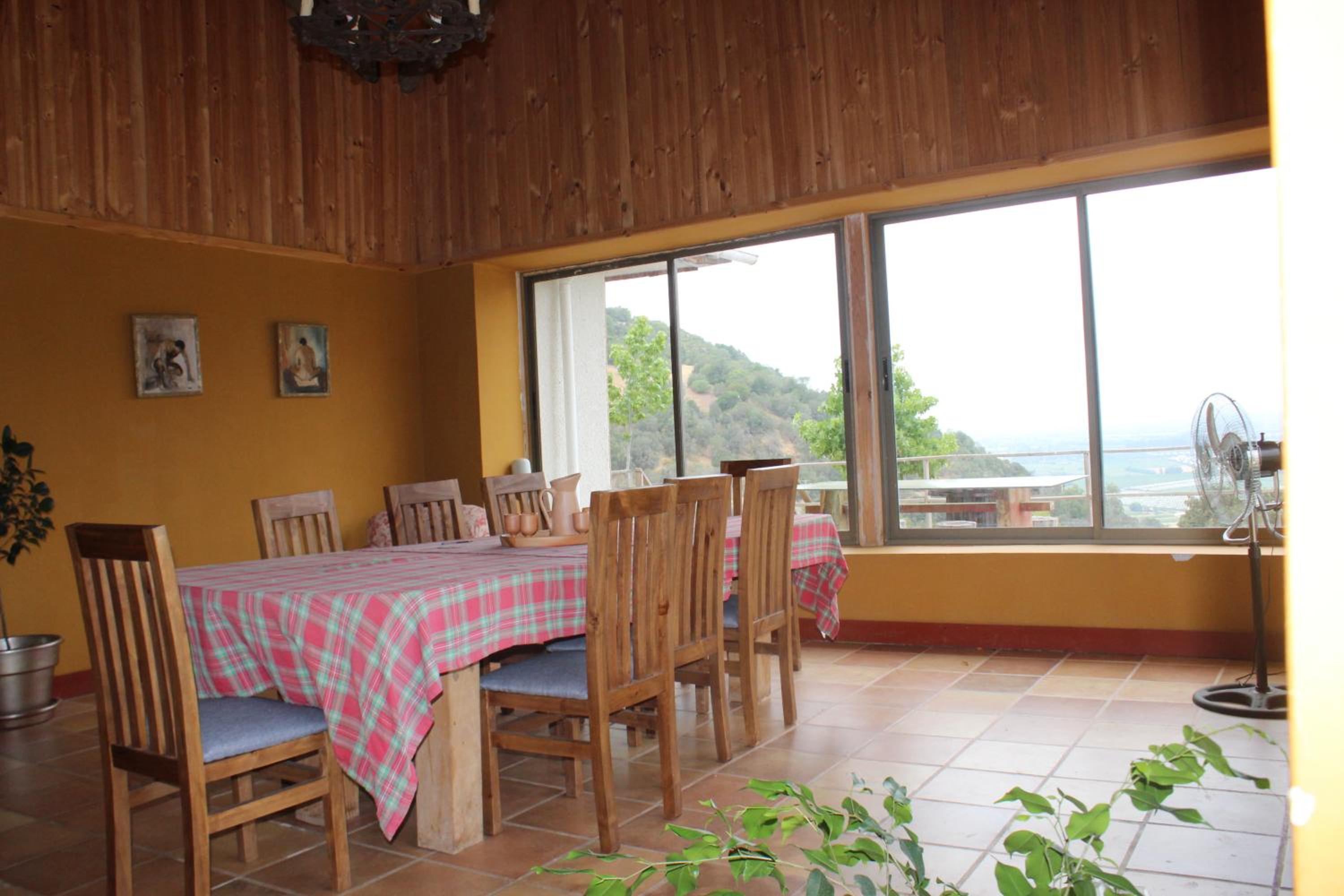 Casa principal del Fundo con la mejor Vista del Maule
