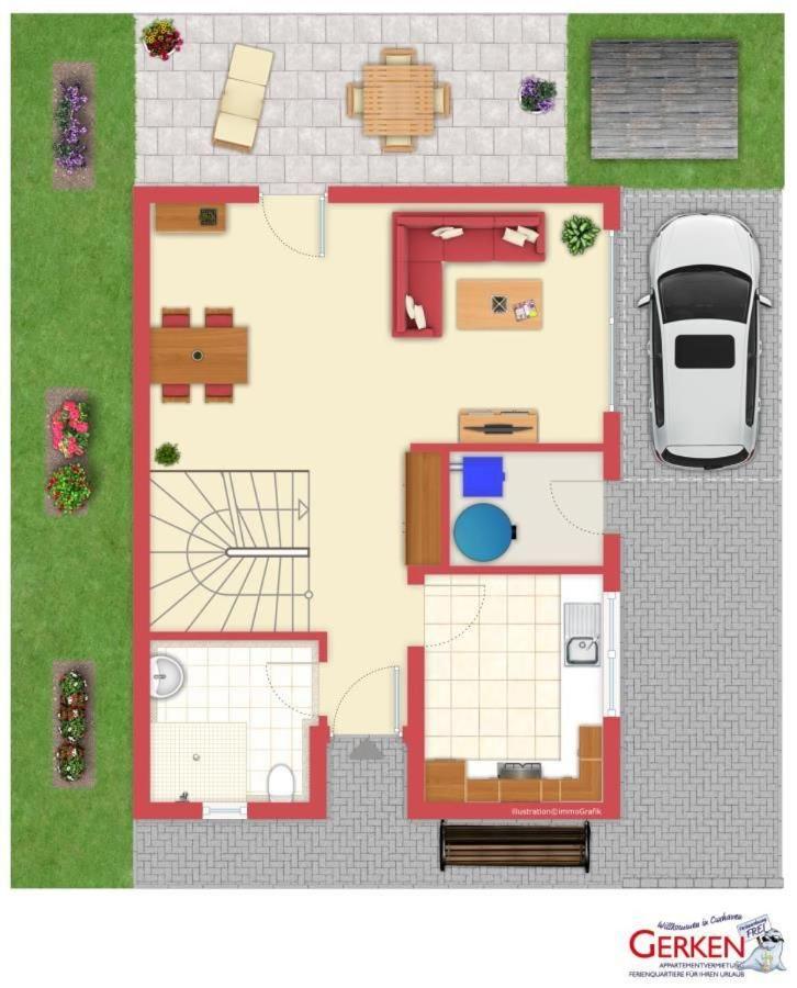 Ferienhaus de gode Stuuv