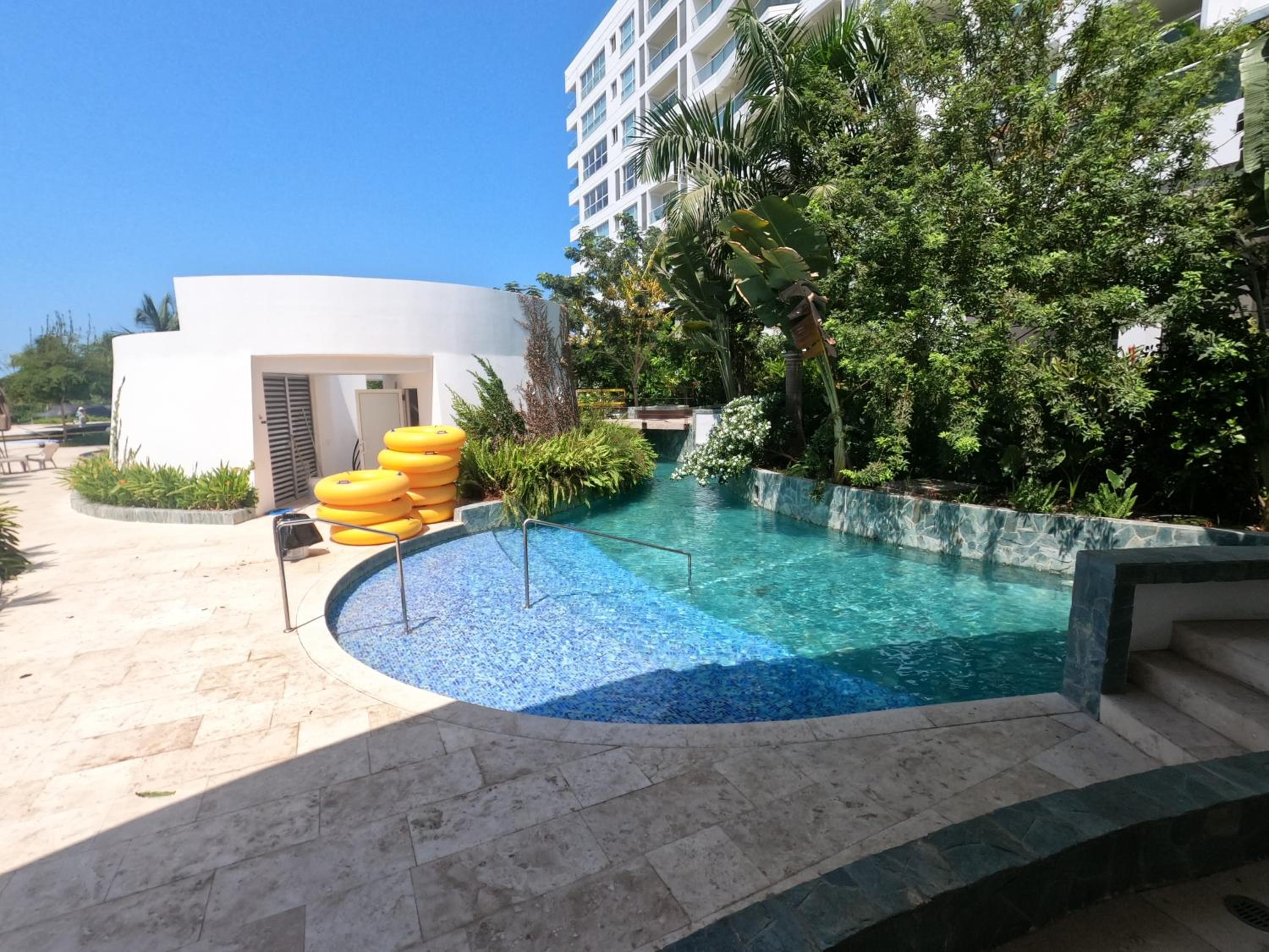 exclusivo apartamento con doble vista al mar en santa marta #