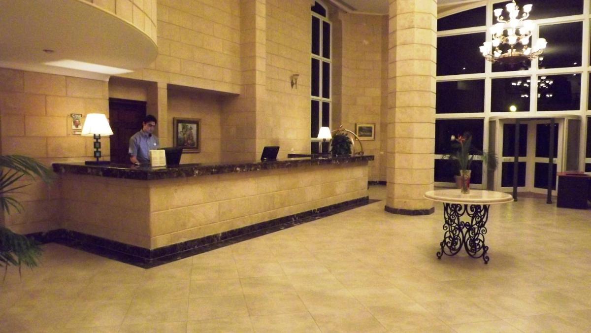 hotel reception