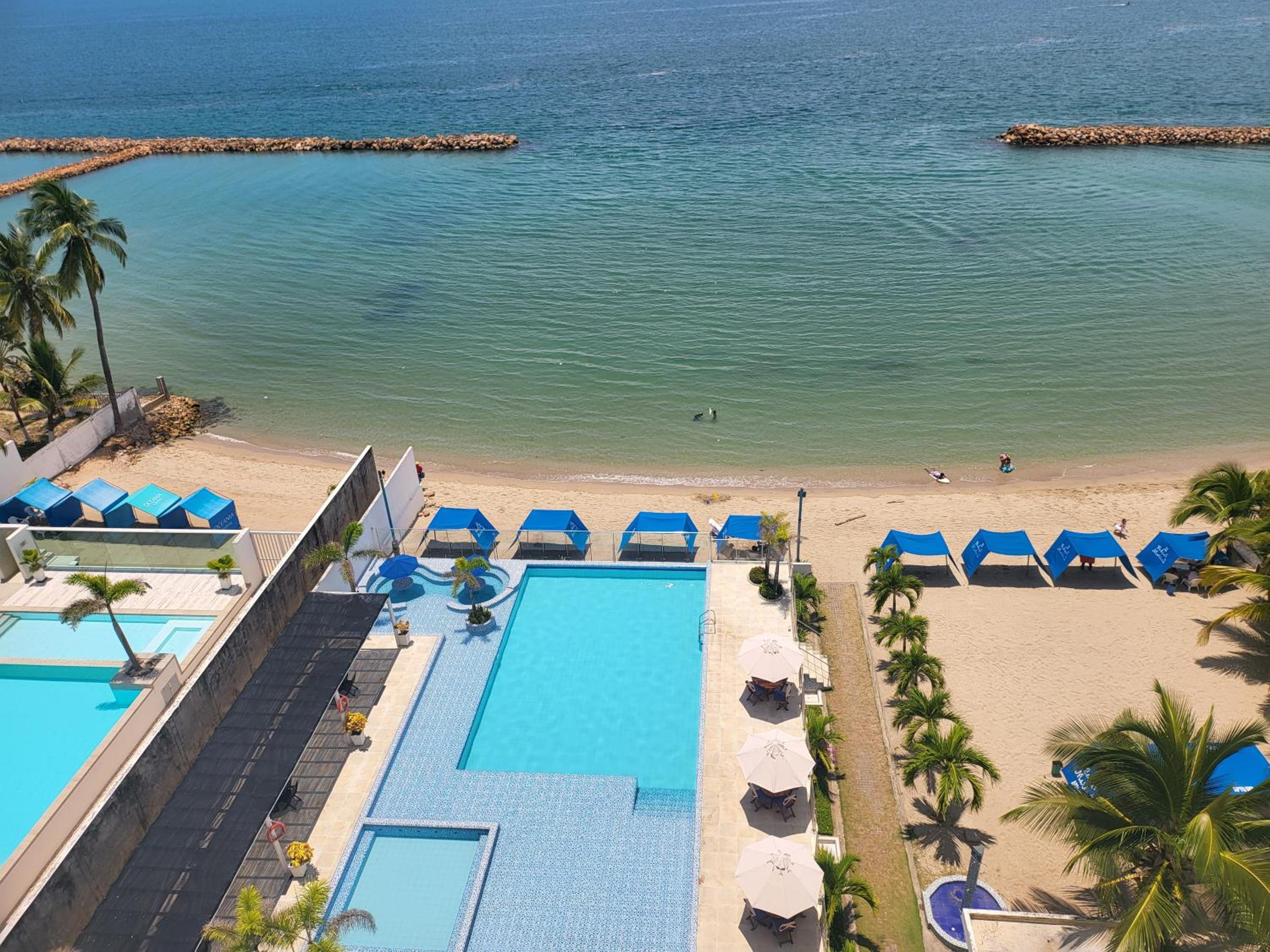 Yellow beach & rest