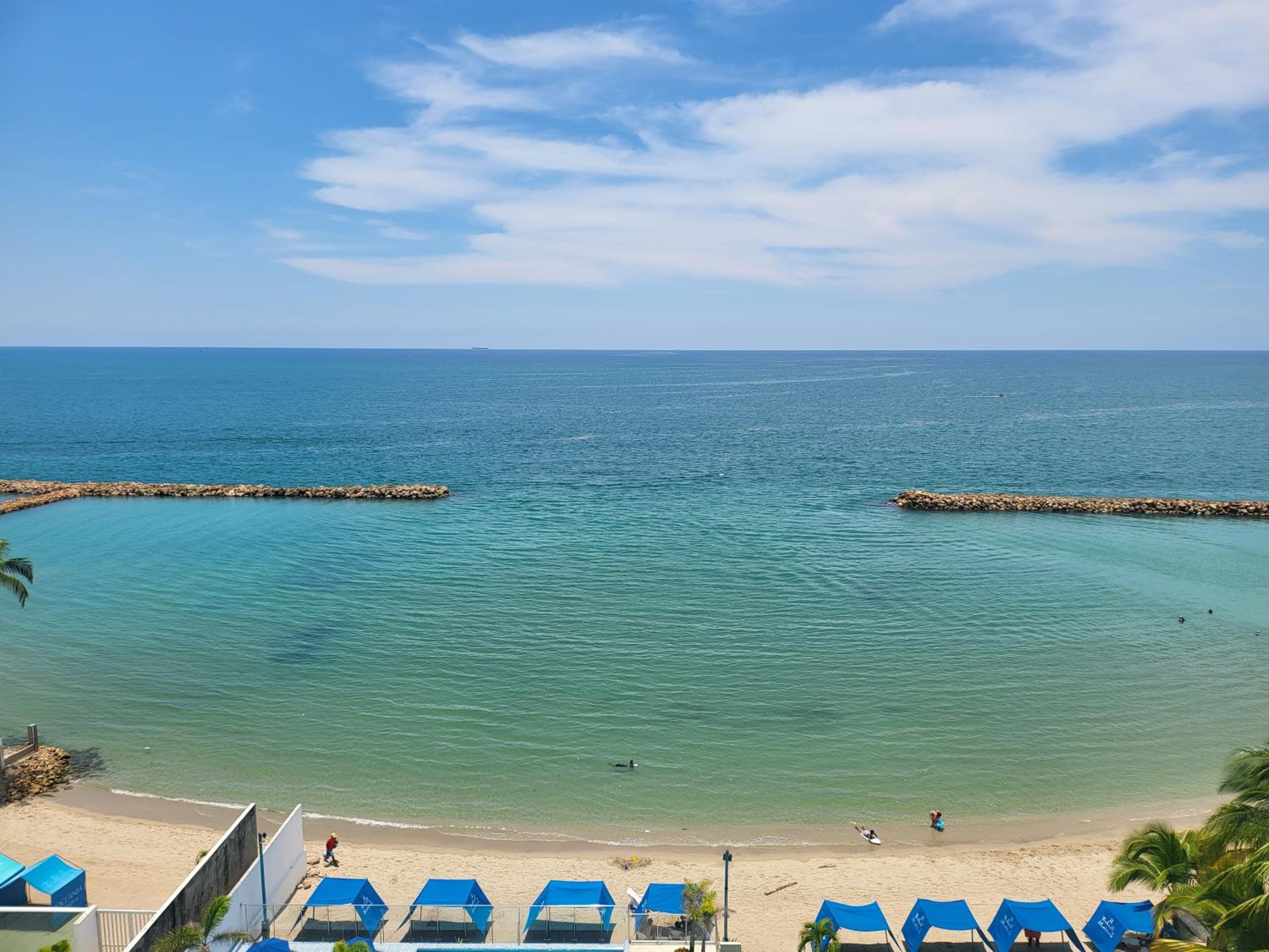 Yellow beach & rest