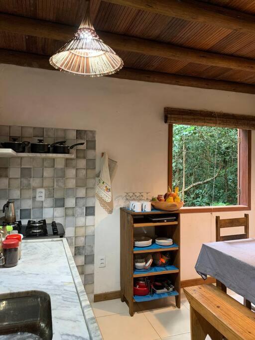 Casa Vermelha no Sítio das Árvores