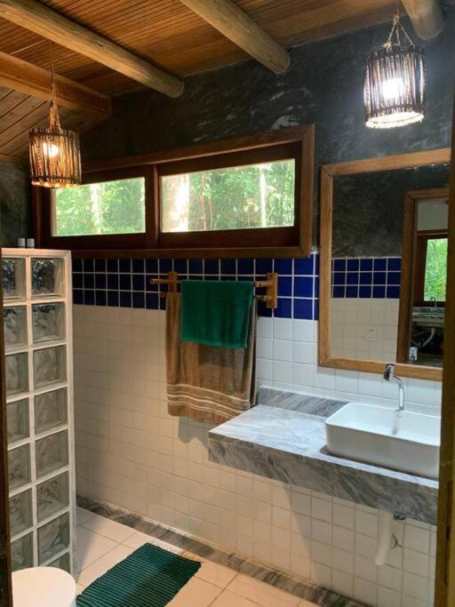 Casa Vermelha no Sítio das Árvores