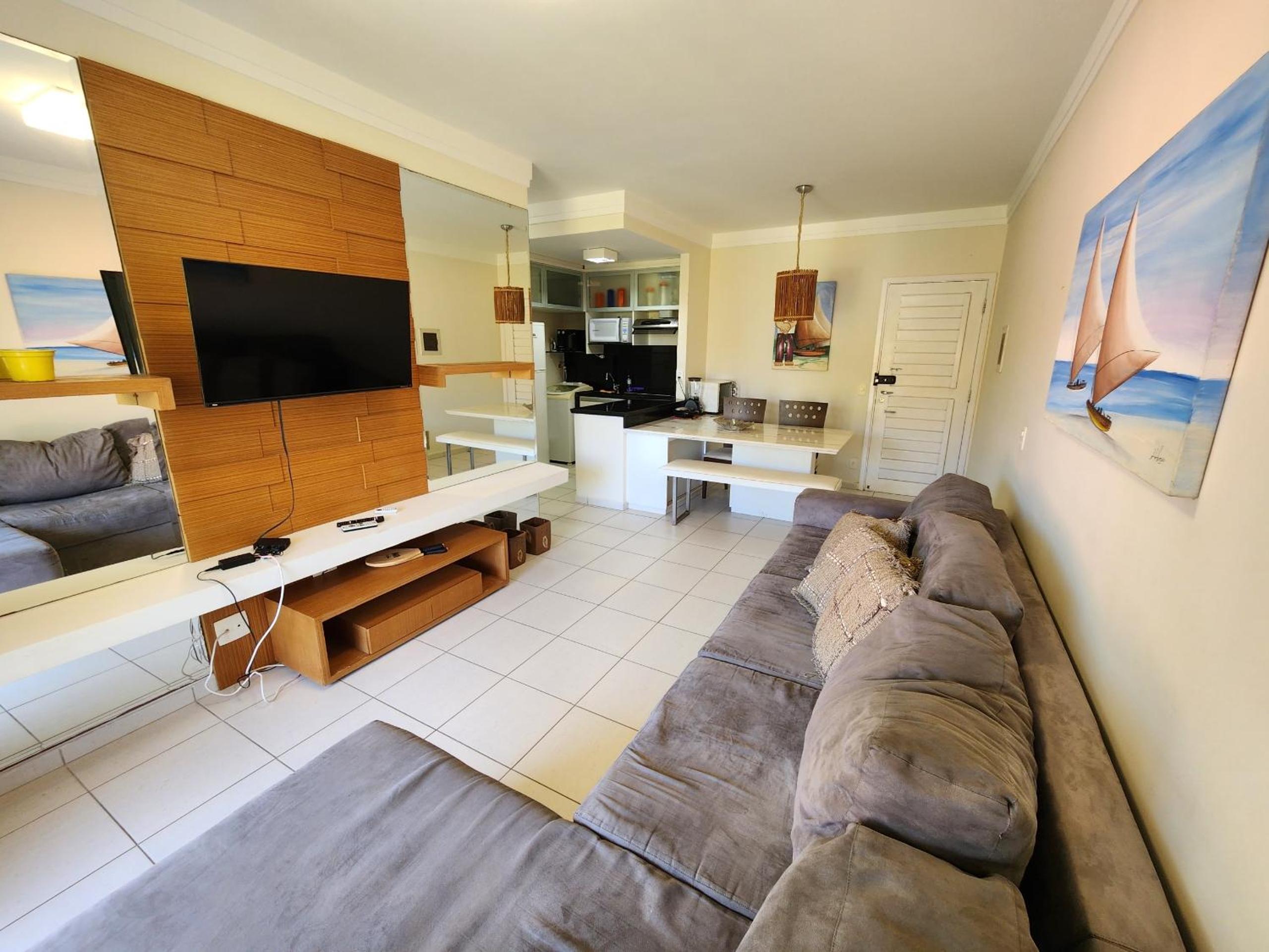Beach Living - Apt com 2 Quartos - Pé na Areia