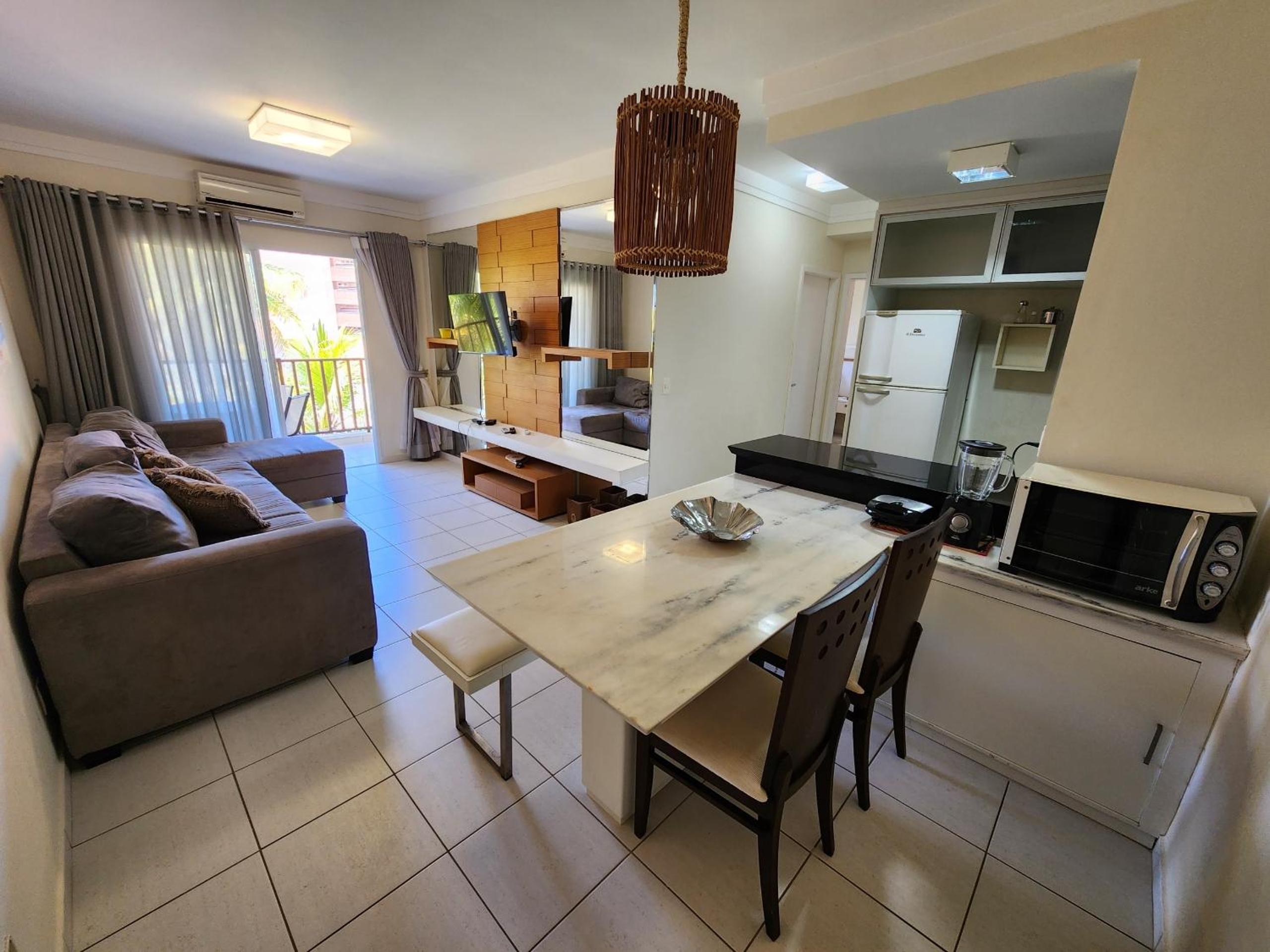 Beach Living - Apt com 2 Quartos - Pé na Areia