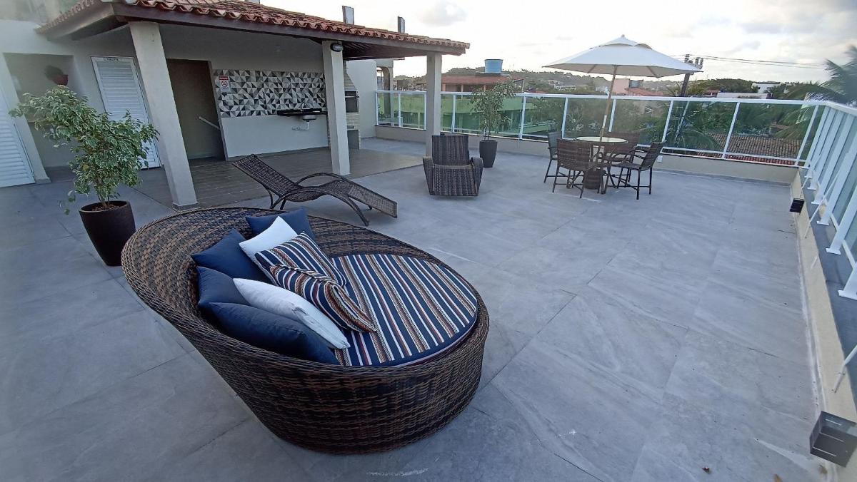 Lindo apartamento pé na areia em Cabo Gaibú prox Porto de galinhas