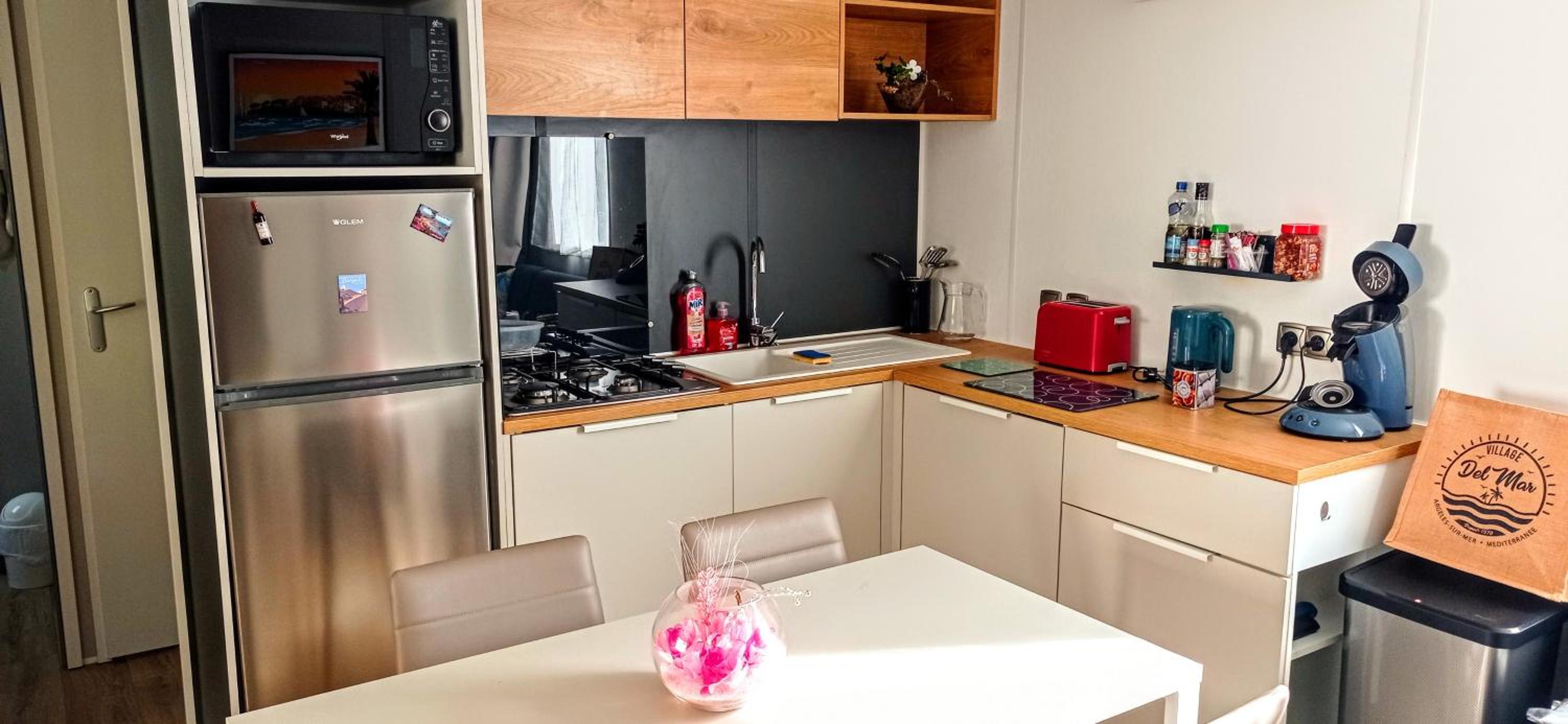 HappyMobilhome Argelès-sur-mer -plage à 500m- Camping 4 étoiles Del Mar