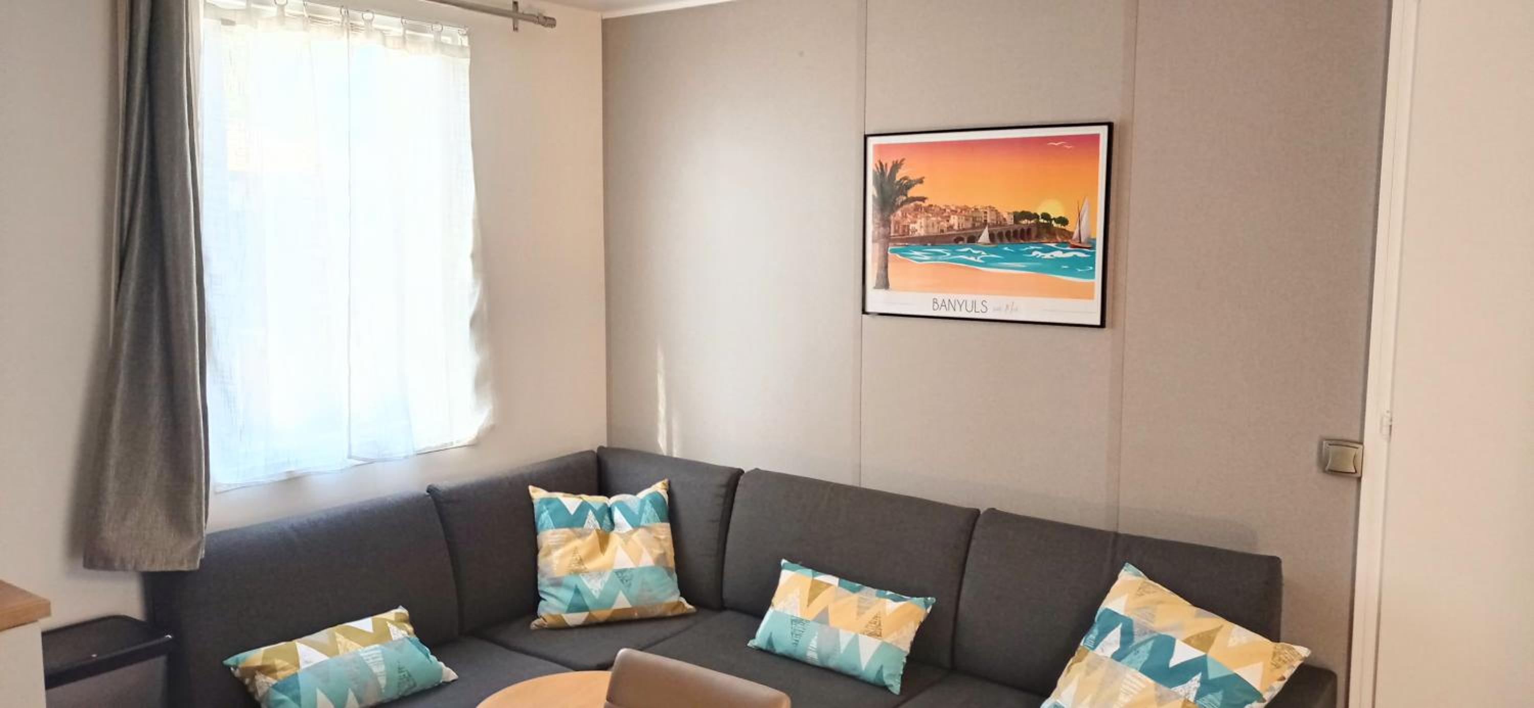 HappyMobilhome Argelès-sur-mer -plage à 500m- Camping 4 étoiles Del Mar