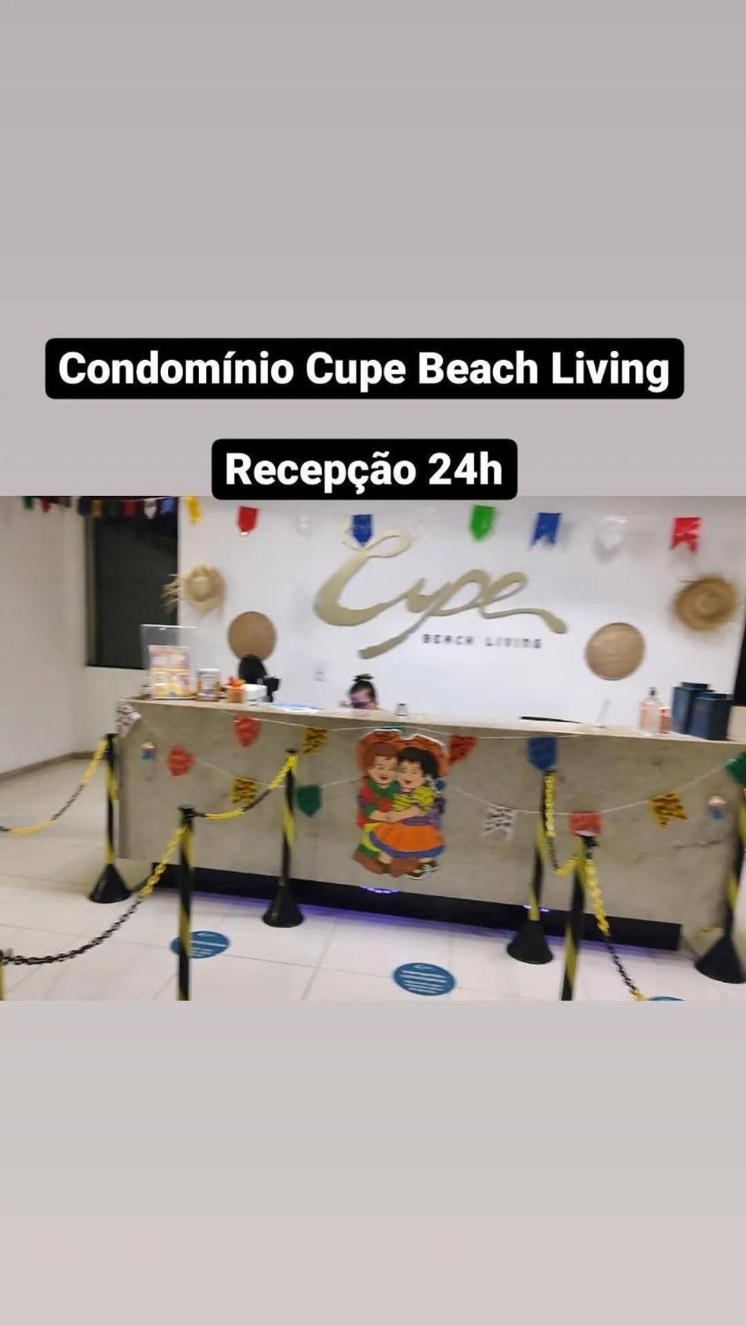 Luxuoso Flat 3 quartos, térreo, no Cupe Beach Living - beira mar de Porto de Galinhas