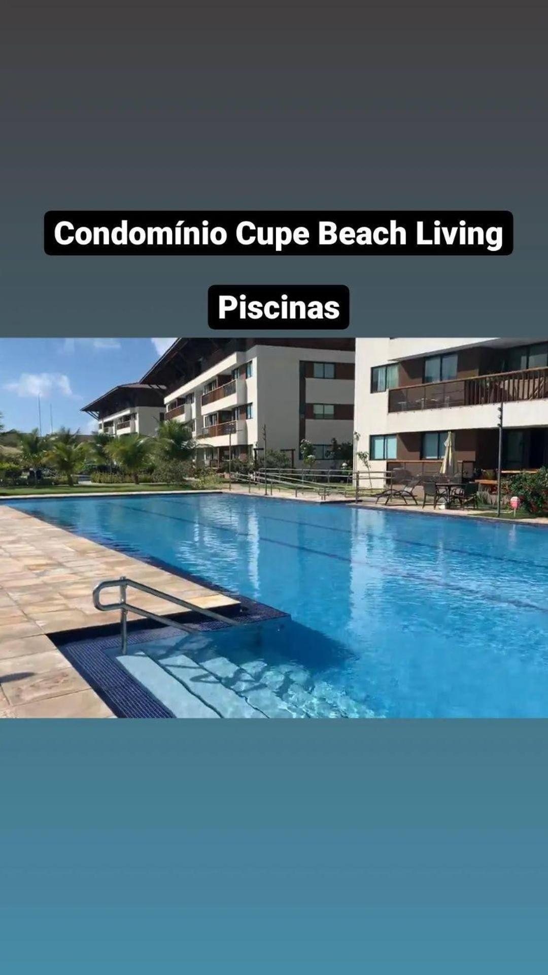Luxuoso Flat 3 quartos, térreo, no Cupe Beach Living - beira mar de Porto de Galinhas