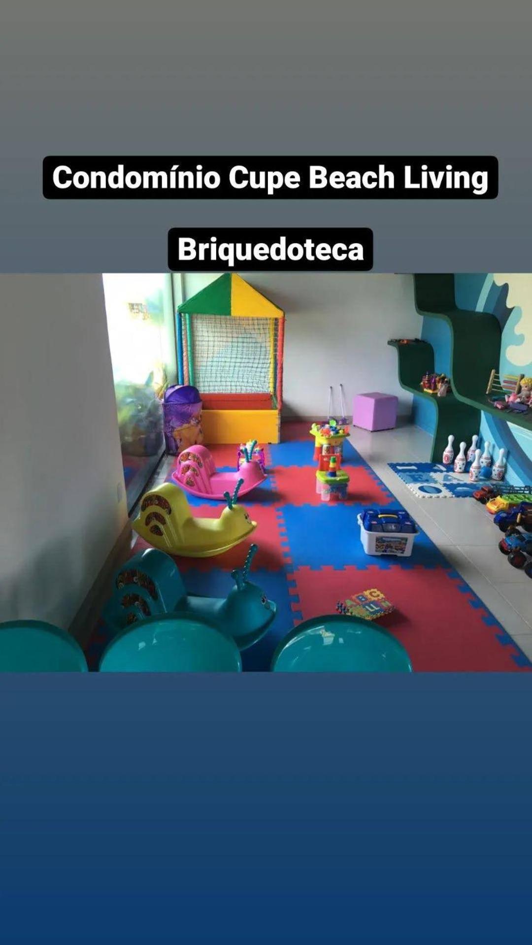 Luxuoso Flat 3 quartos, térreo, no Cupe Beach Living - beira mar de Porto de Galinhas