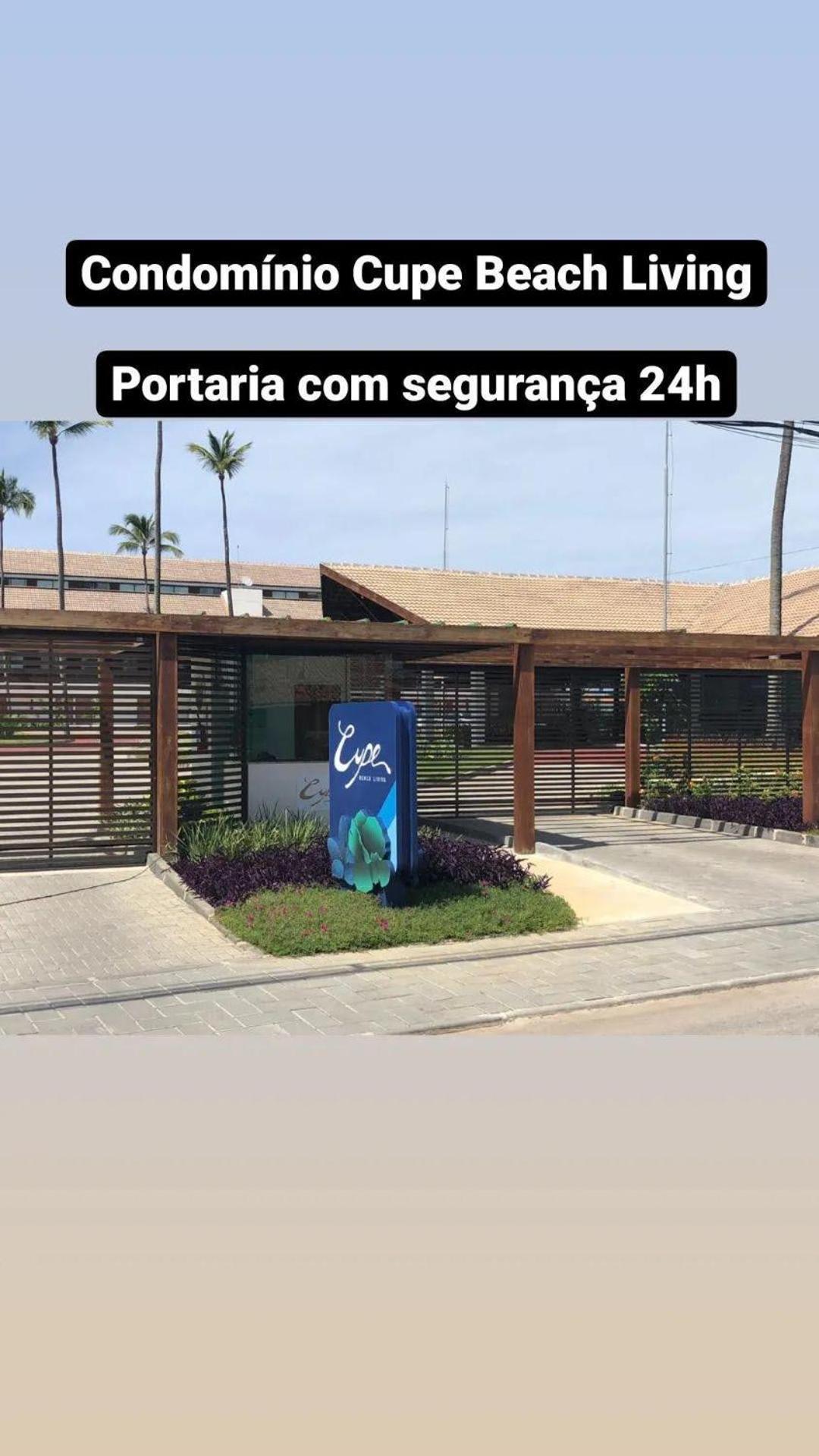 Luxuoso Flat 3 quartos, térreo, no Cupe Beach Living - beira mar de Porto de Galinhas
