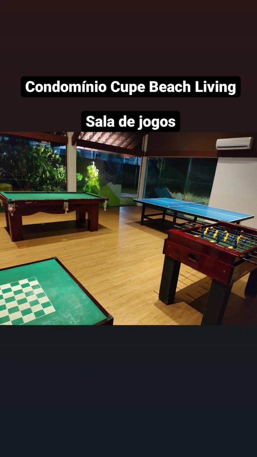 Luxuoso Flat 3 quartos, térreo, no Cupe Beach Living - beira mar de Porto de Galinhas