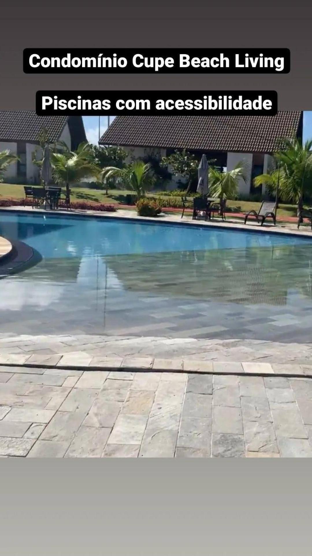 Luxuoso Flat 3 quartos, térreo, no Cupe Beach Living - beira mar de Porto de Galinhas
