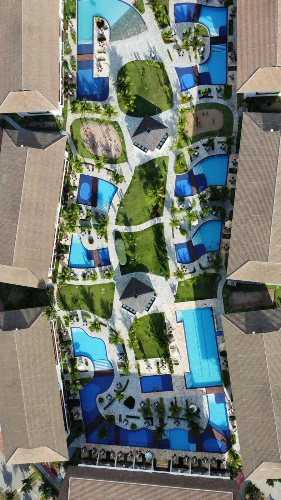 Luxuoso Flat 3 quartos, térreo, no Cupe Beach Living - beira mar de Porto de Galinhas