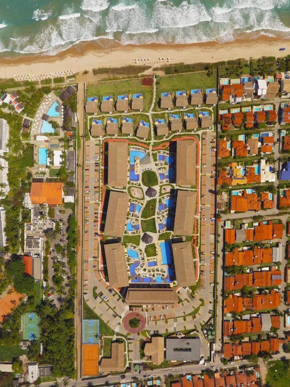 Luxuoso Flat 3 quartos, térreo, no Cupe Beach Living - beira mar de Porto de Galinhas