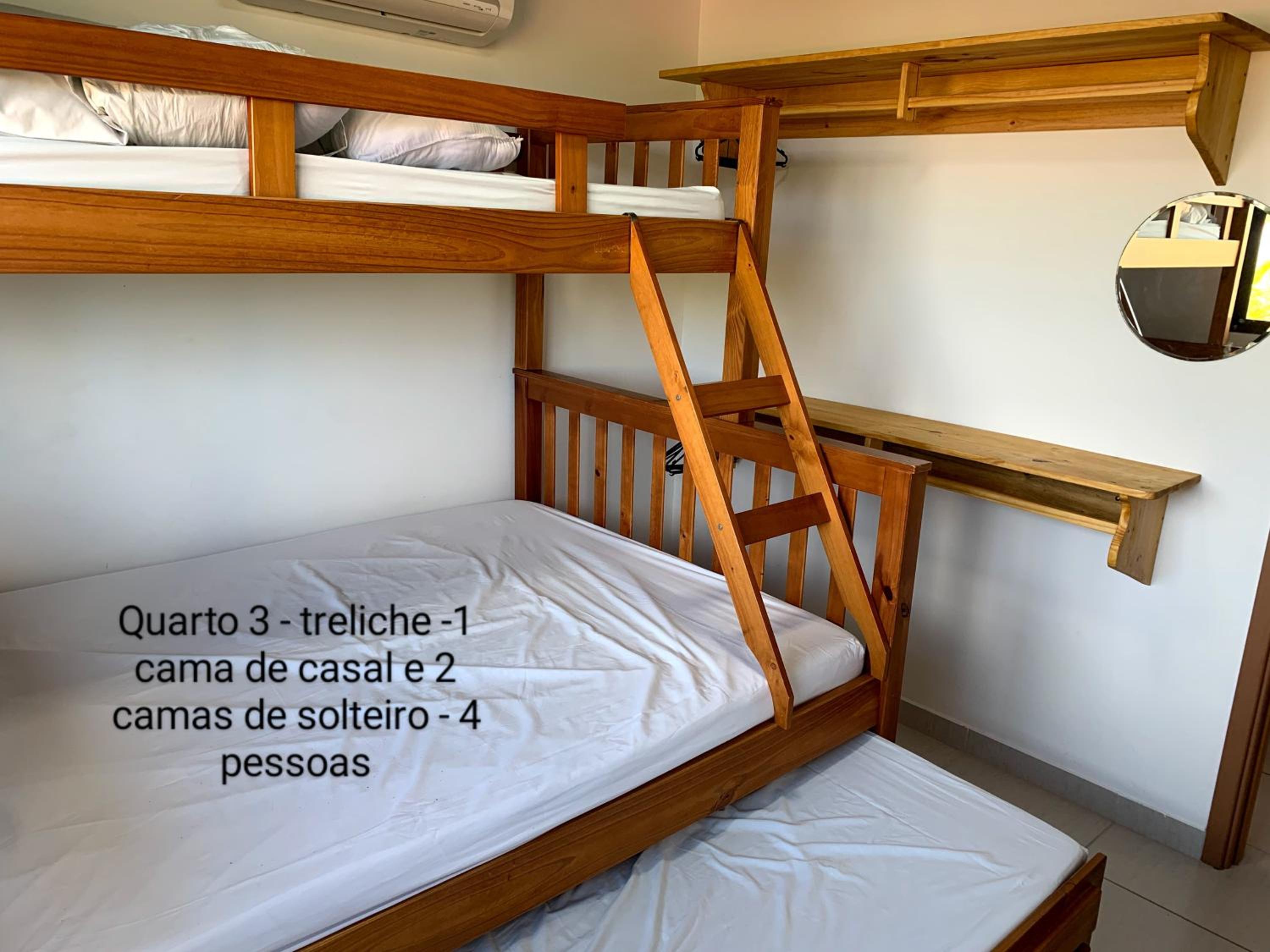 Luxuoso Flat 3 quartos, térreo, no Cupe Beach Living - beira mar de Porto de Galinhas